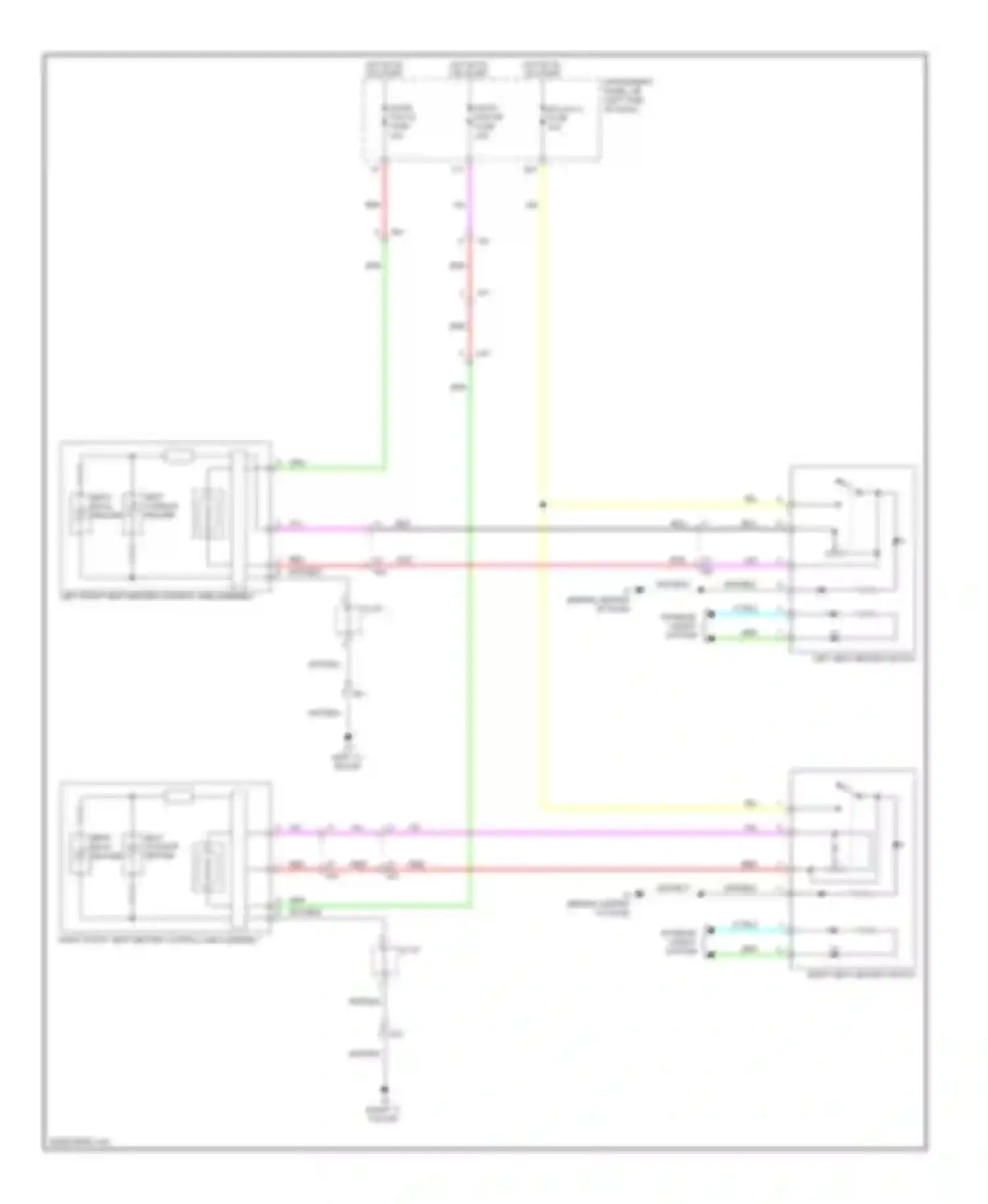 Camry Toyota XV50 (2011-2014): Heated seats circuit, sia made