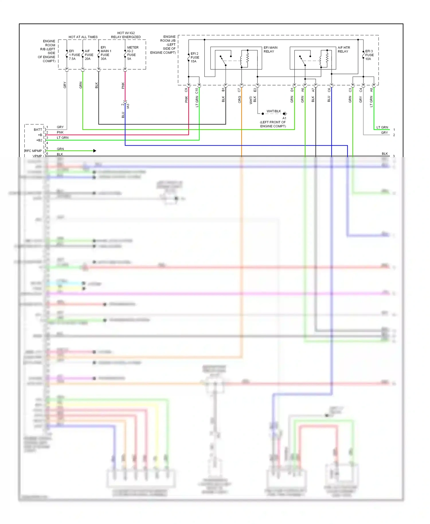 Wiring diagram canh ec computer data lines system for Toyota Camry XV50 (2011-2014) (1 of 1)