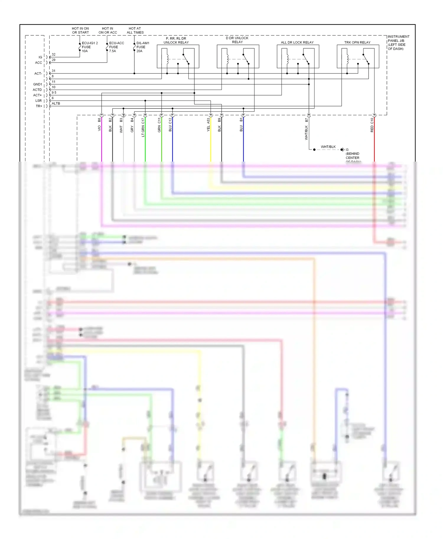 Wiring diagram computer data lines system for Toyota Camry XV50 (2011-2014) (77 of 126)