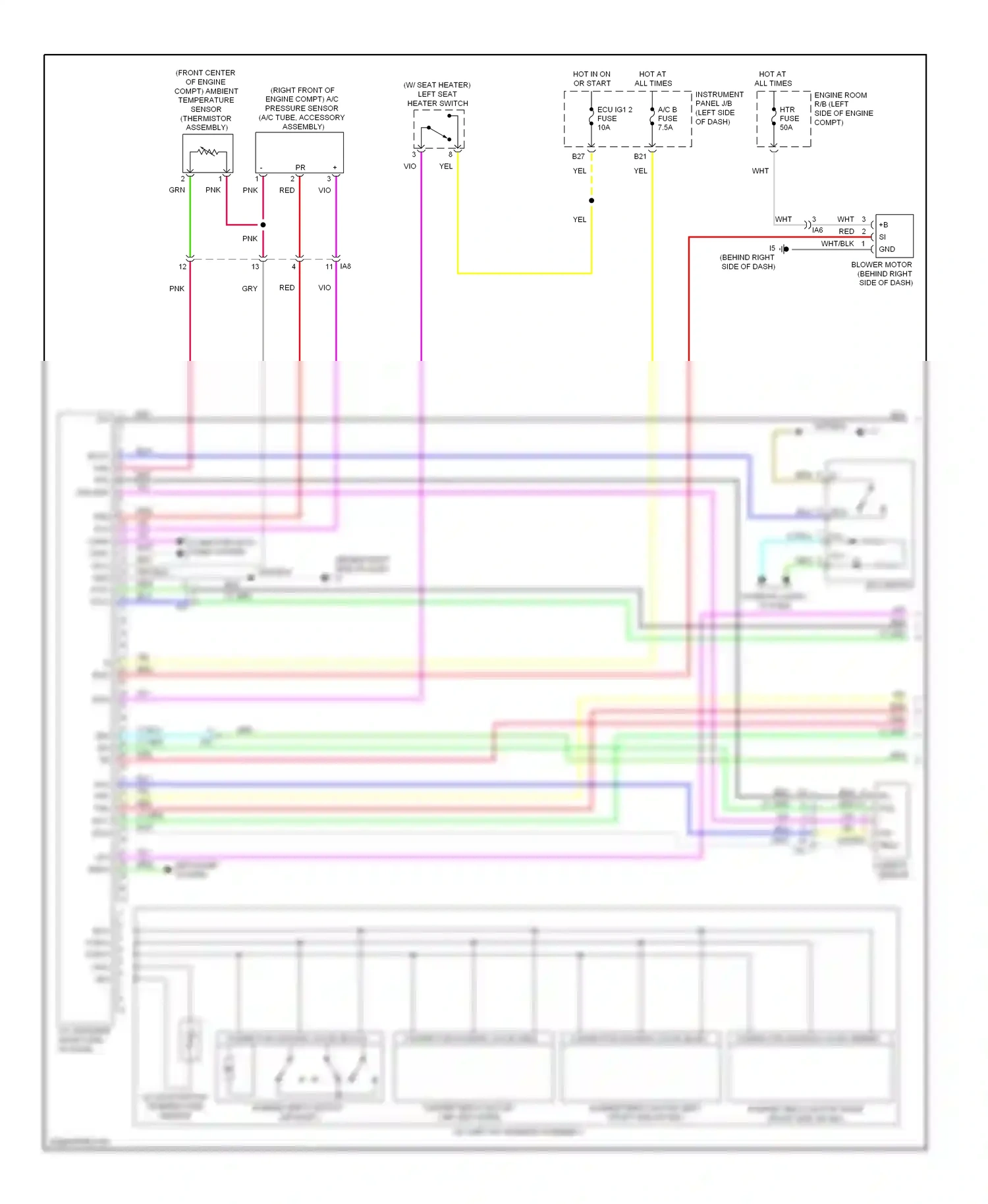 Wiring diagram computer data lines system for Toyota Camry XV50 (2011-2014) (45 of 126)