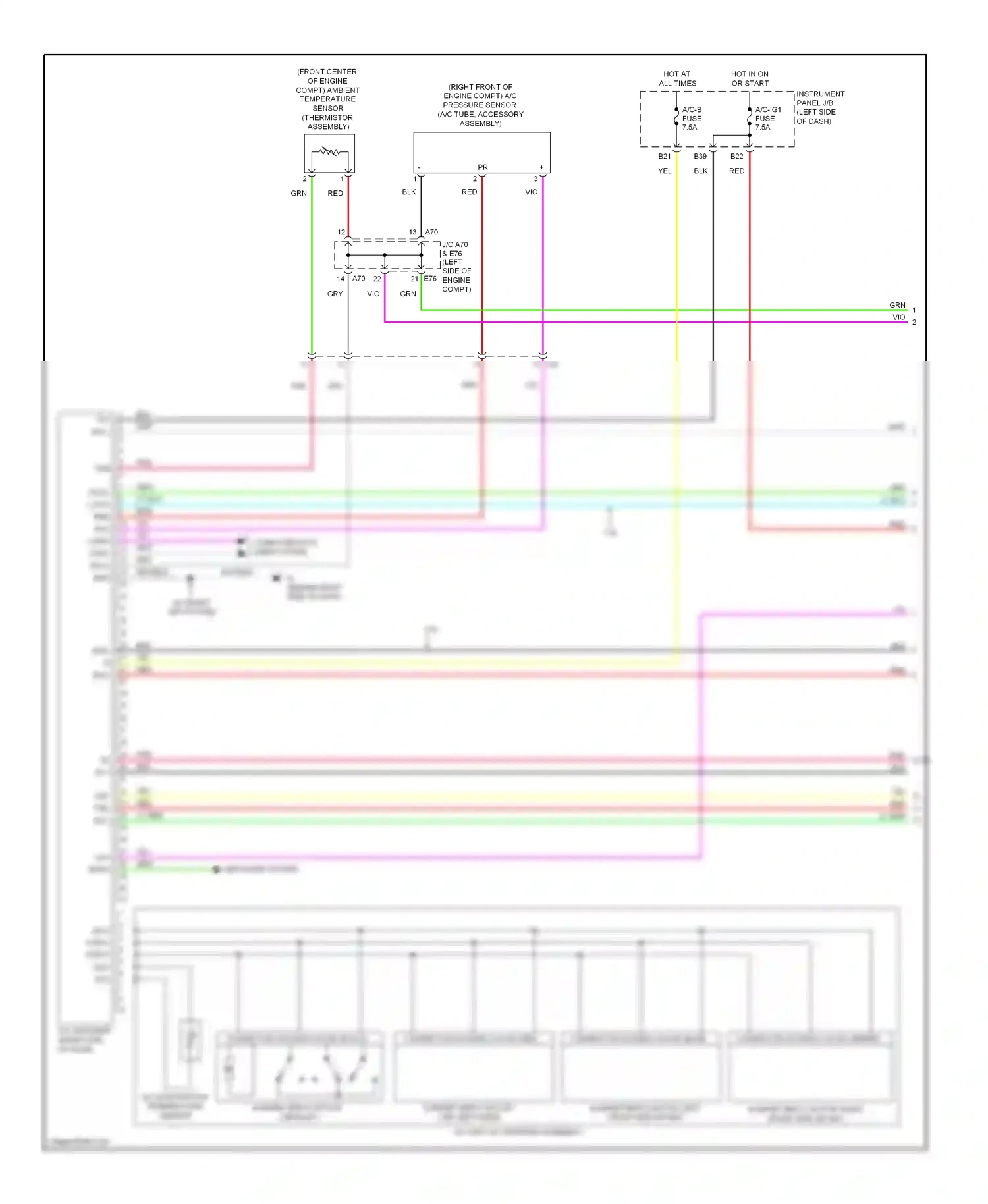 Wiring diagram computer data lines system for Toyota Camry XV50 (2011-2014) (43 of 126)