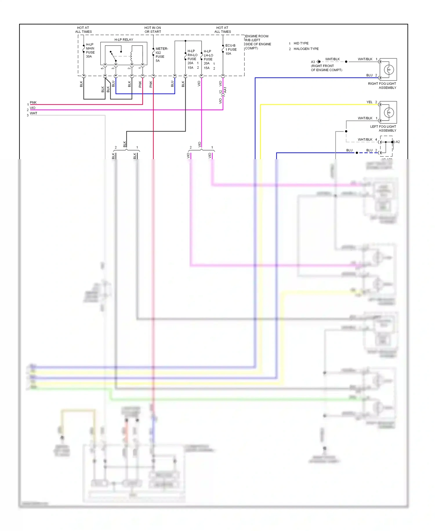Wiring diagram computer data lines system for Toyota Camry XV50 (2011-2014) (33 of 126)