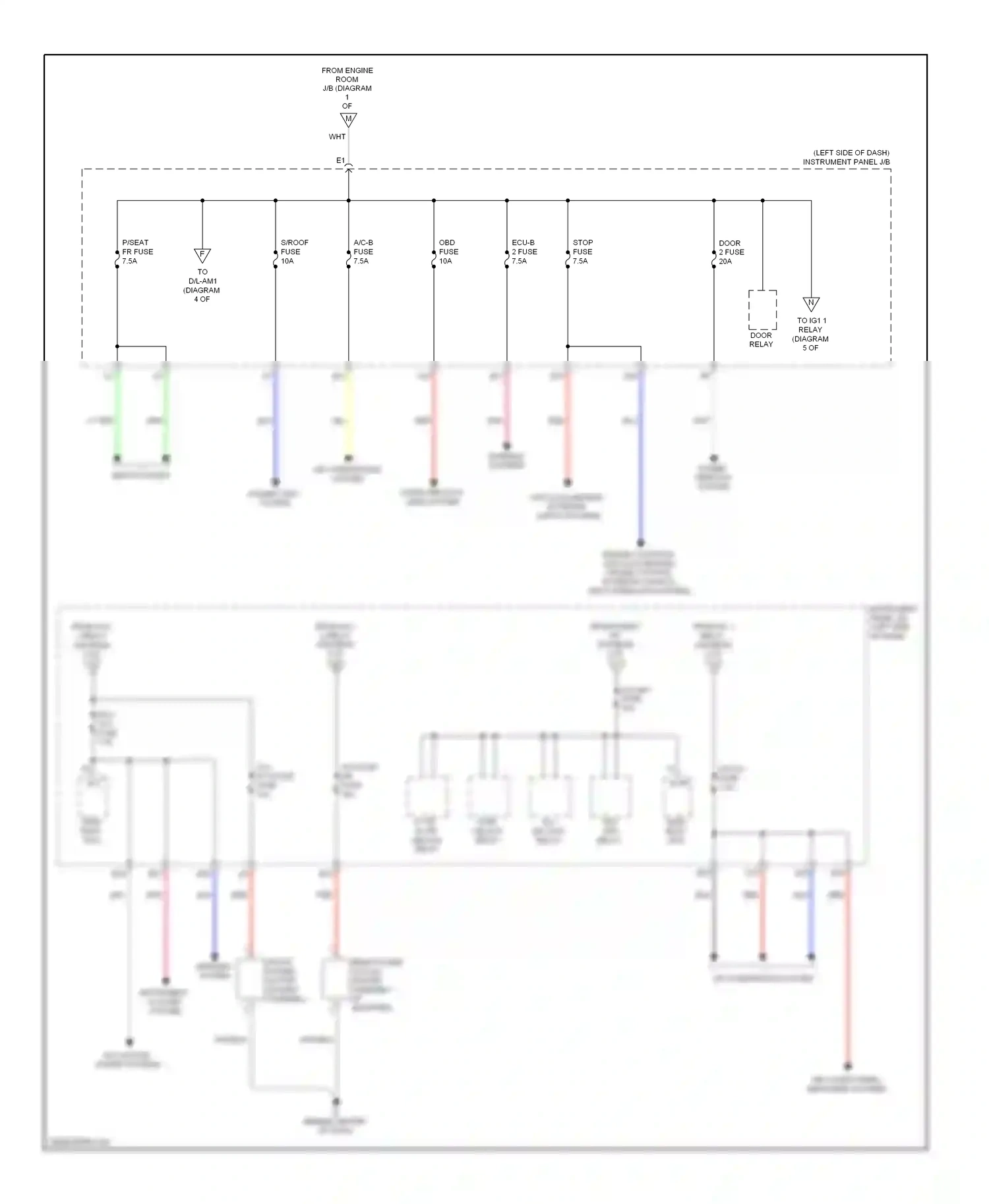 Wiring diagram computer data lines system for Toyota Camry XV50 (2011-2014) (16 of 126)