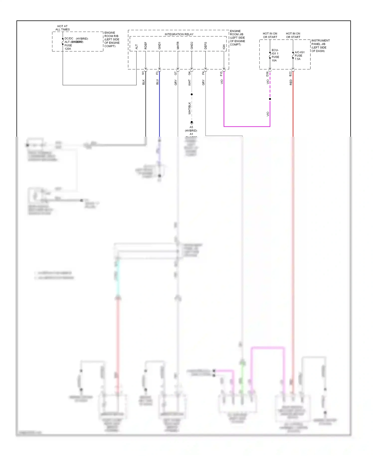 Wiring diagram computer data lines system for Toyota Camry XV50 (2011-2014) (31 of 126)
