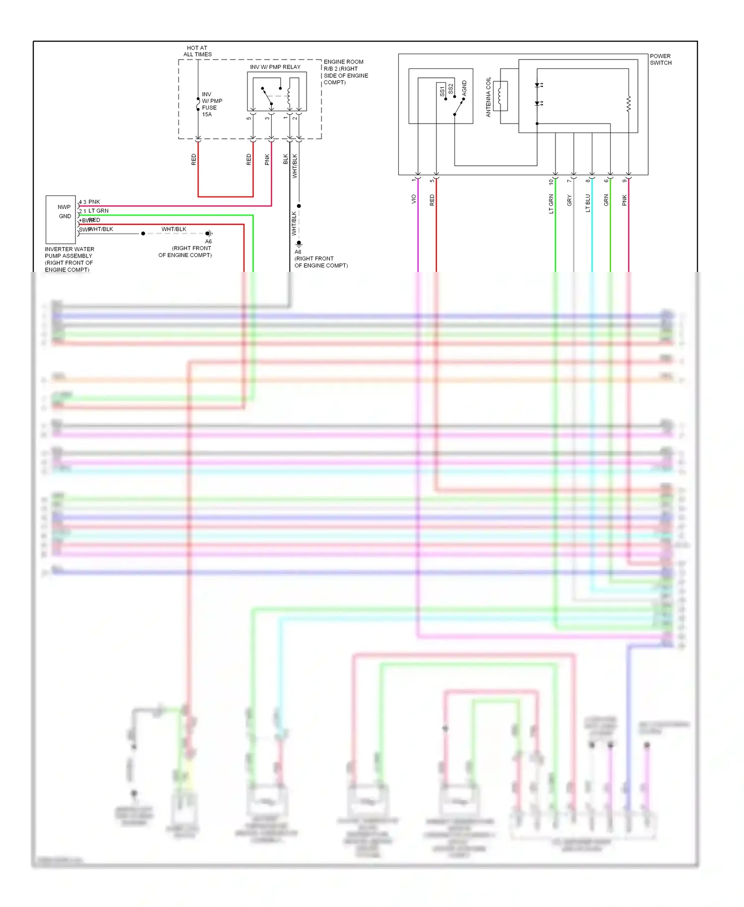 Wiring diagram computer data lines system for Toyota Camry XV50 (2011-2014) (96 of 126)