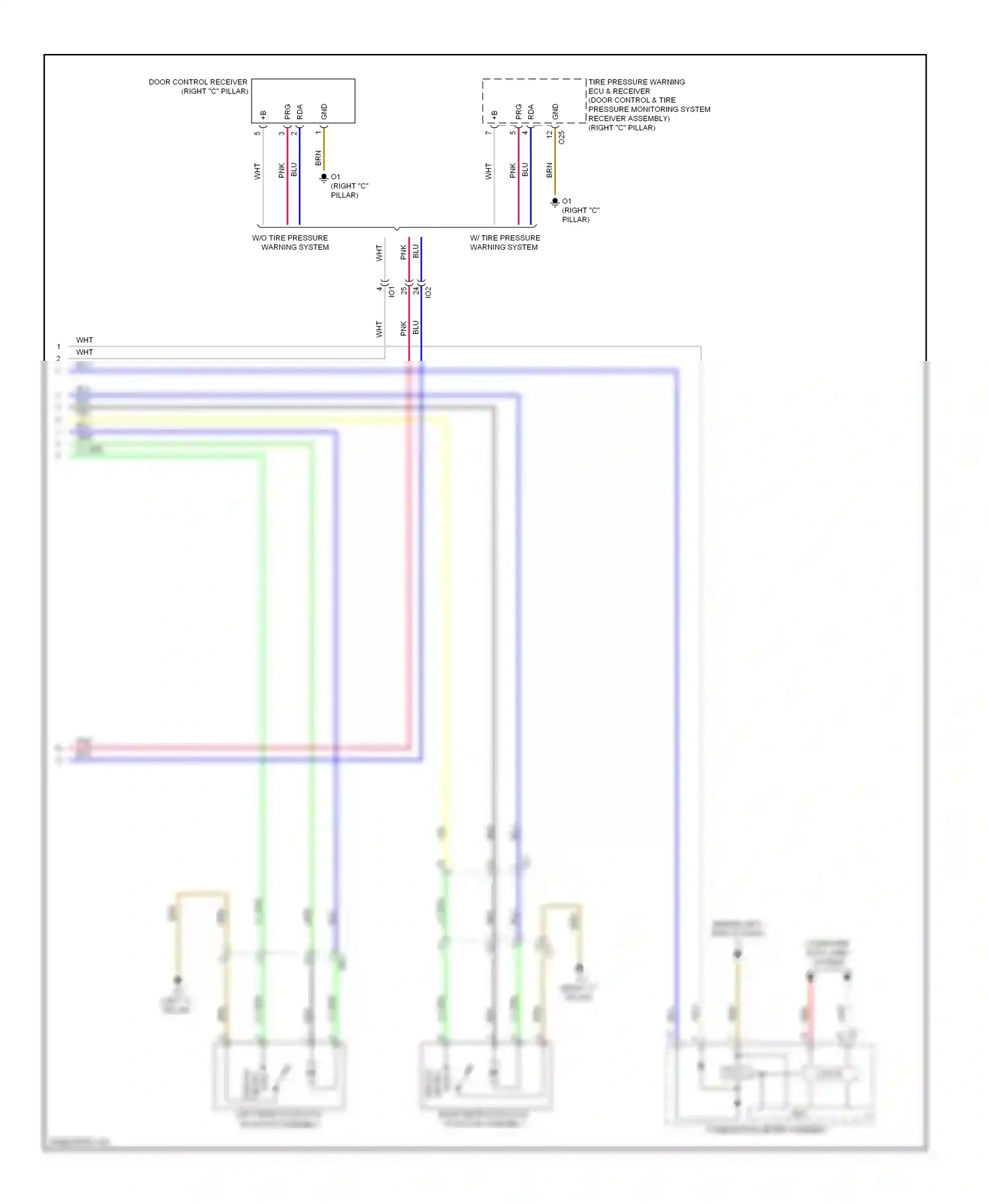 Wiring diagram computer data lines system for Toyota Camry XV50 (2011-2014) (107 of 126)