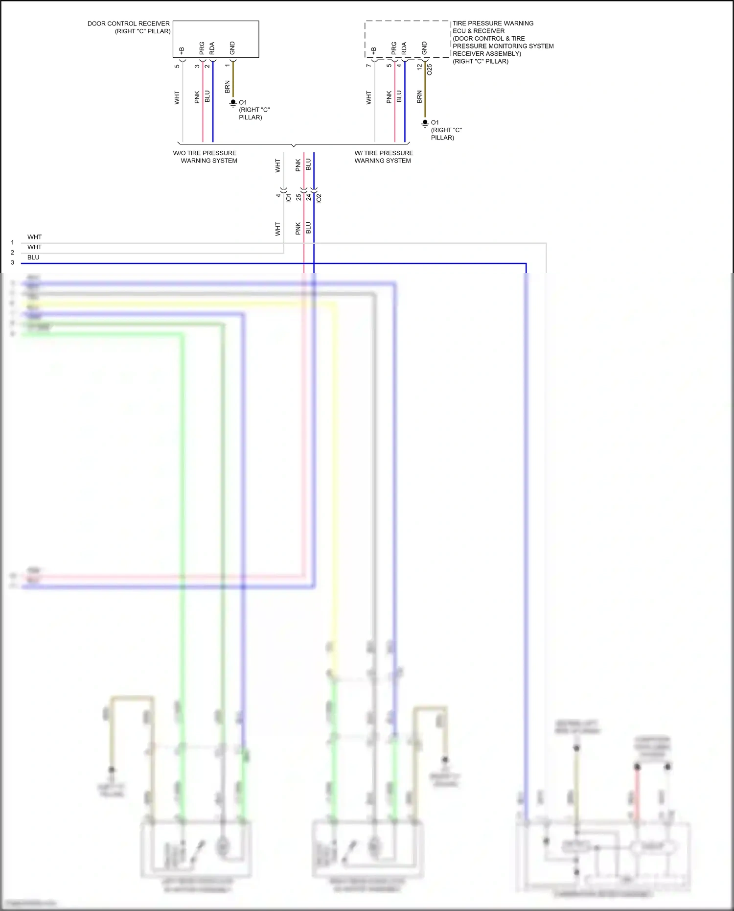 Wiring diagram computer data lines system for Toyota Camry XV50 (2011-2014) (67 of 126)