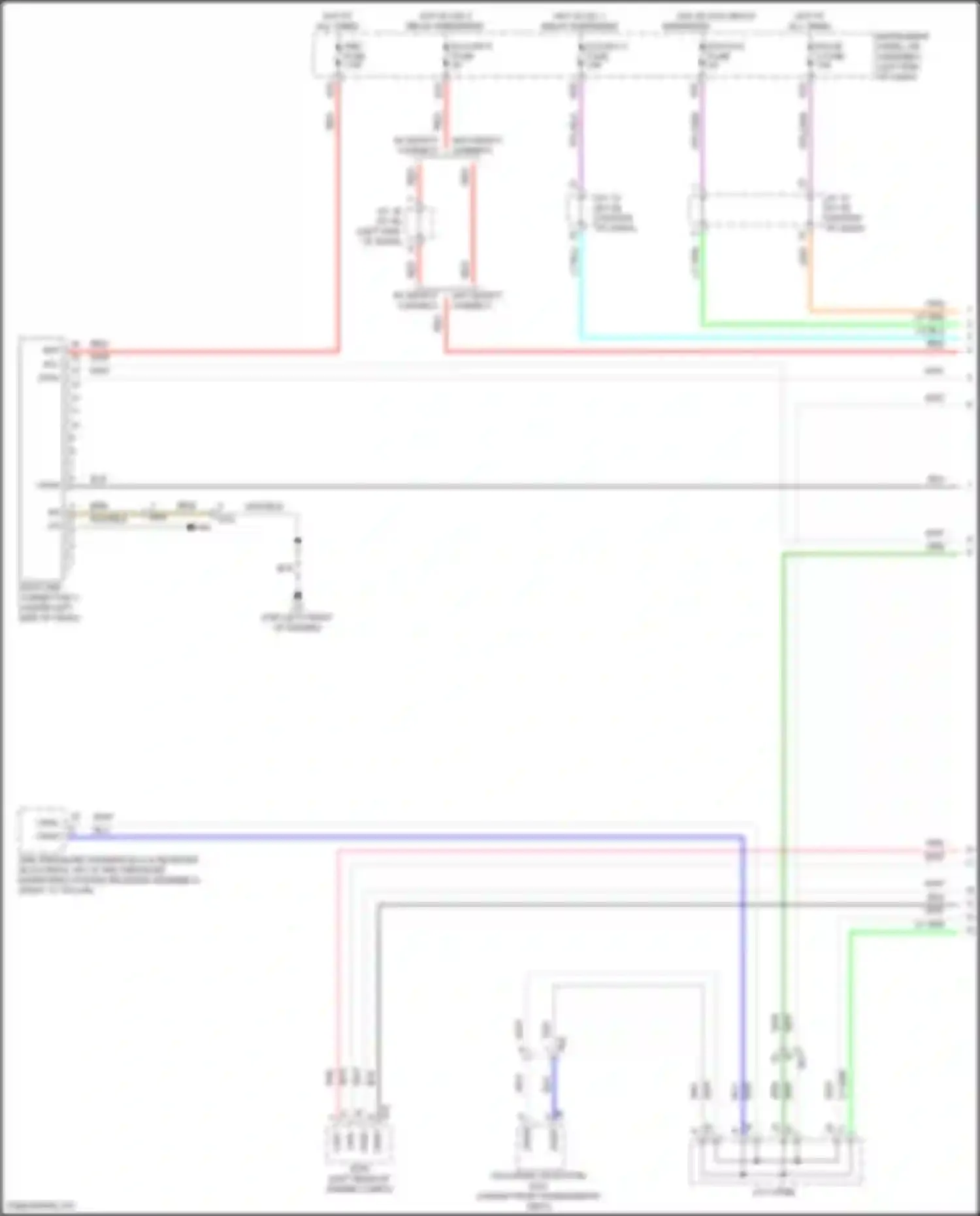 Camry Toyota XV70 facelift (2020-2024): Computer data lines circuit, hybrid (1 of 4)