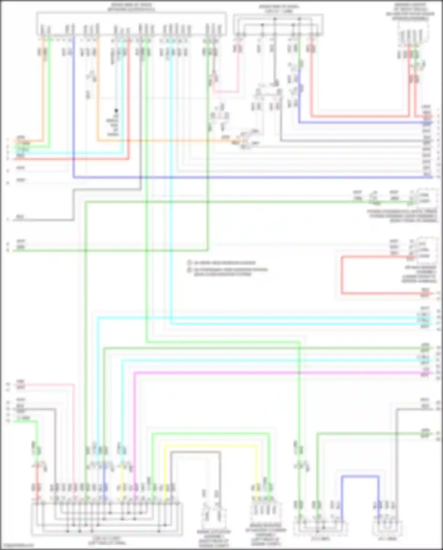 Camry Toyota XV70 facelift (2020-2024): Computer data lines circuit, hybrid (2 of 4)