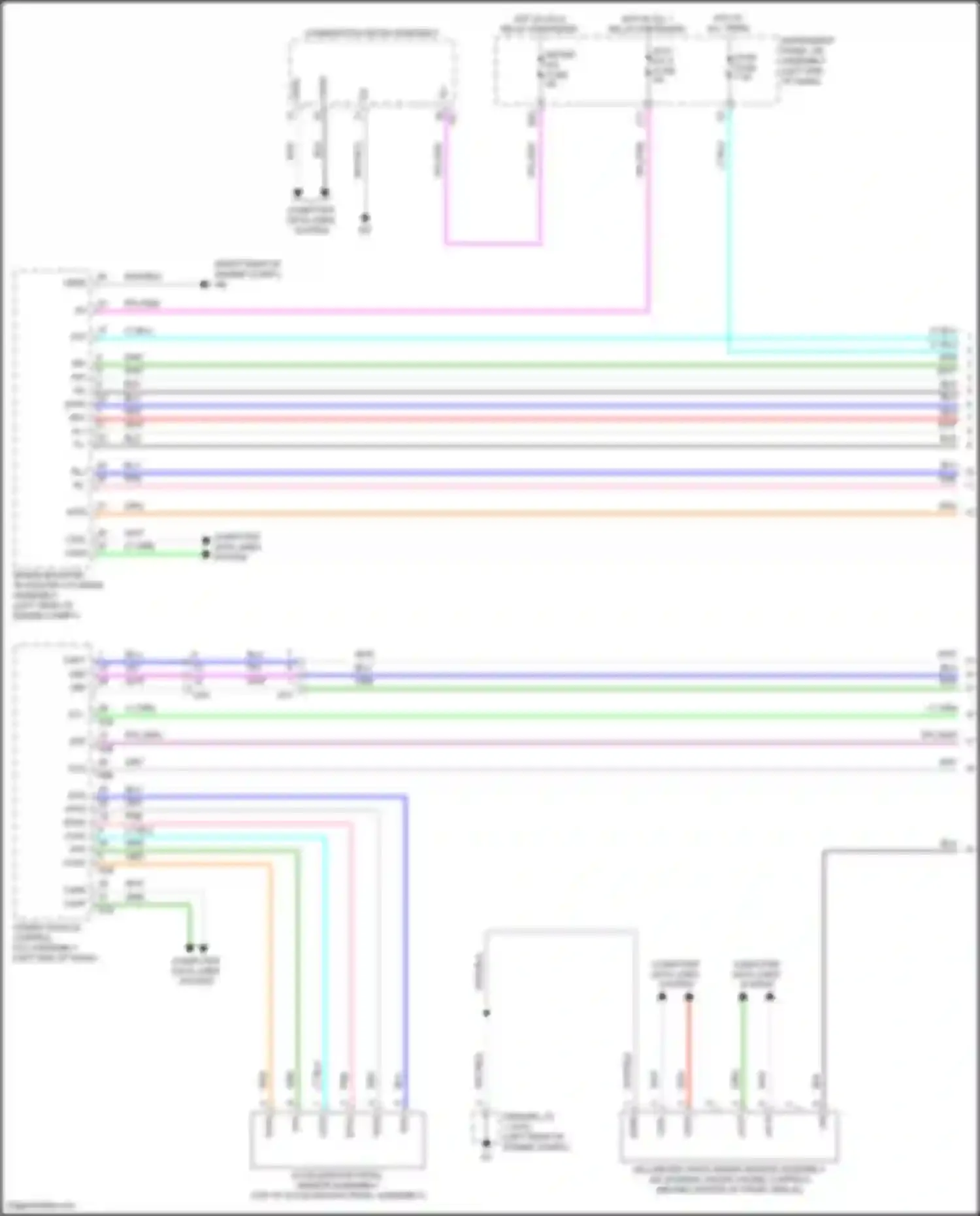 Camry Toyota XV70 facelift (2020-2024): 2.5l hybrid, cruise control circuit (1 of 3)