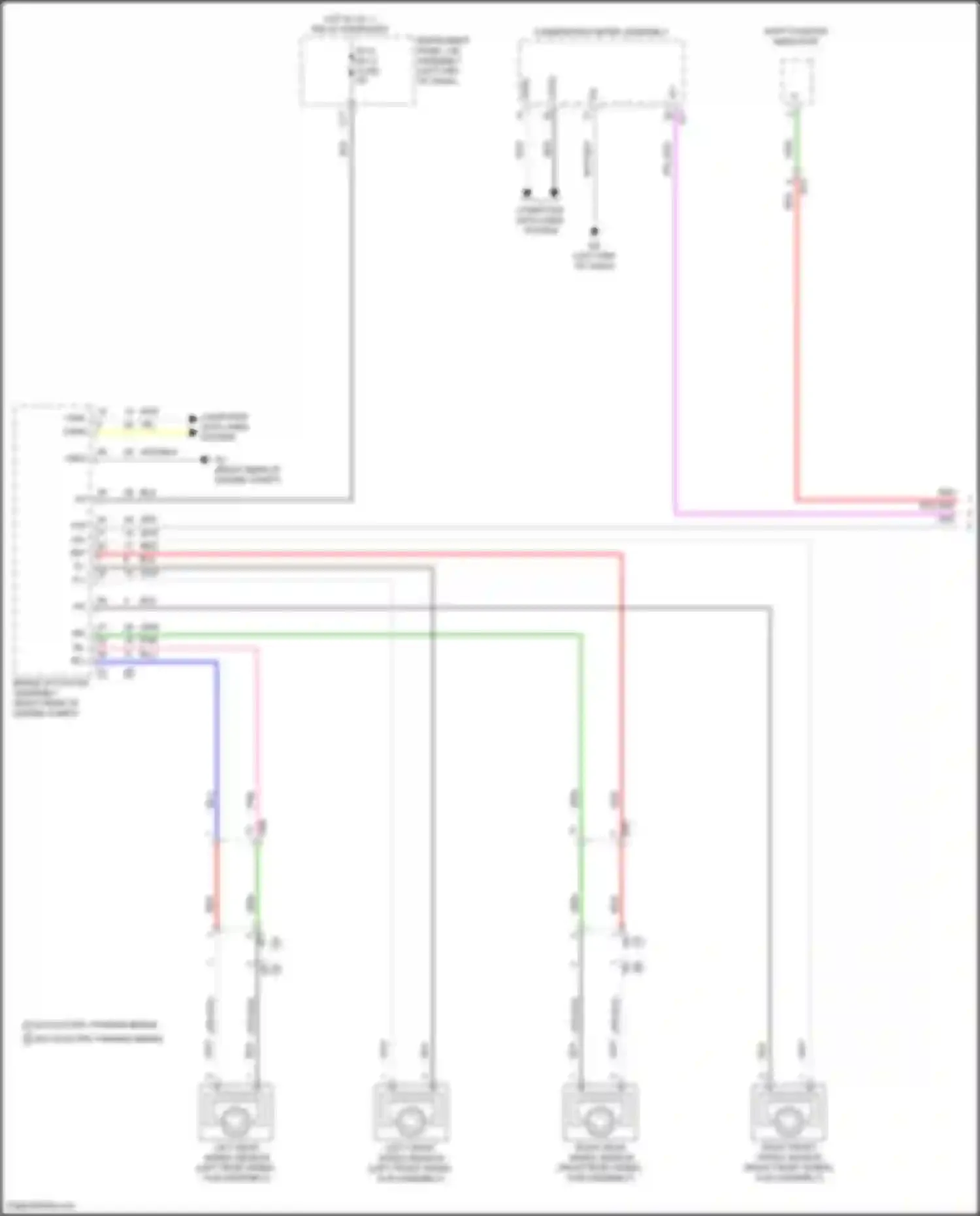 Camry Toyota XV70 facelift (2020-2024): 2.5l, cruise control circuit (1 of 3)