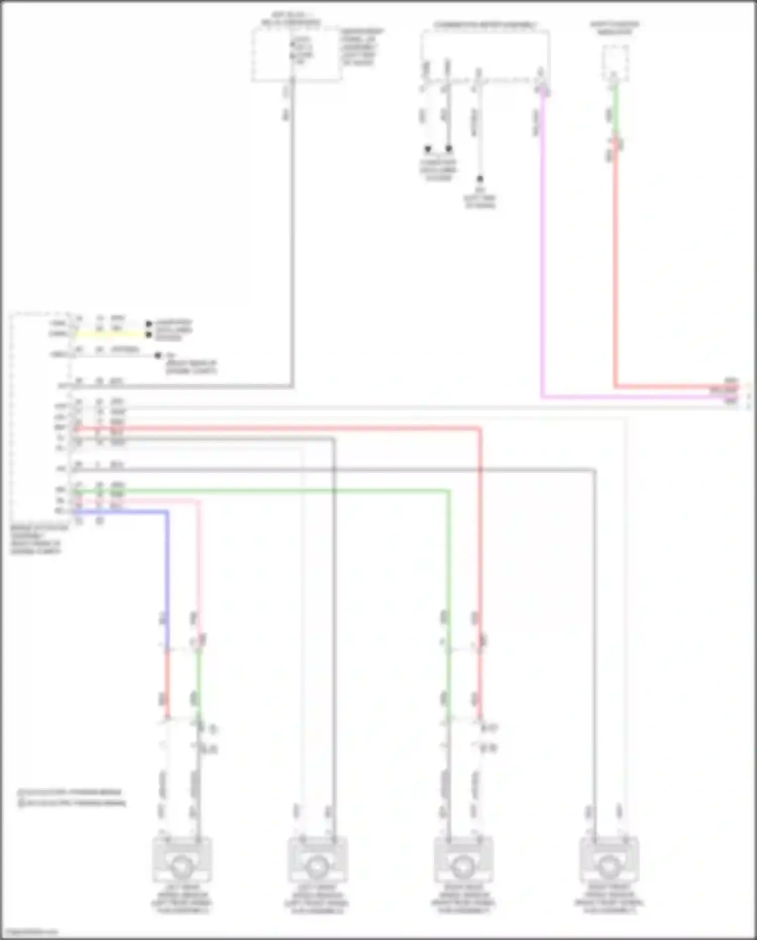 Camry Toyota XV70 facelift (2020-2024): 3.5l, cruise control circuit (1 of 3)