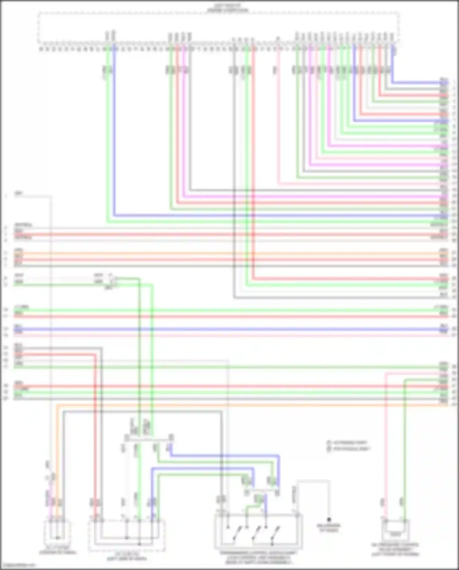 Camry Toyota XV70 facelift (2020-2024): Wiring diagram engine performance 2.5l (4 of 10)