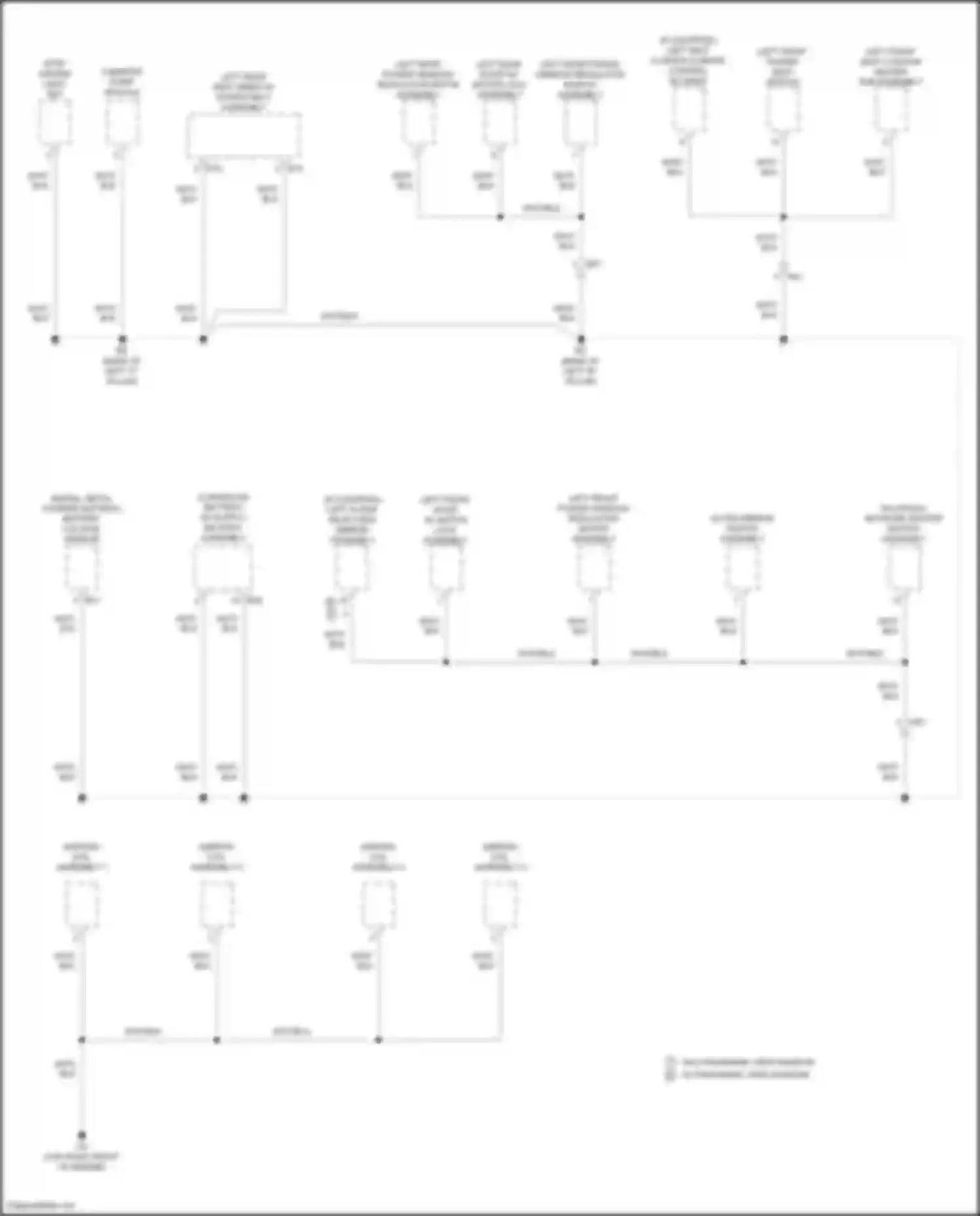 Camry Toyota XV70 facelift (2020-2024): Ground distribution circuit, hybrid (6 of 6)