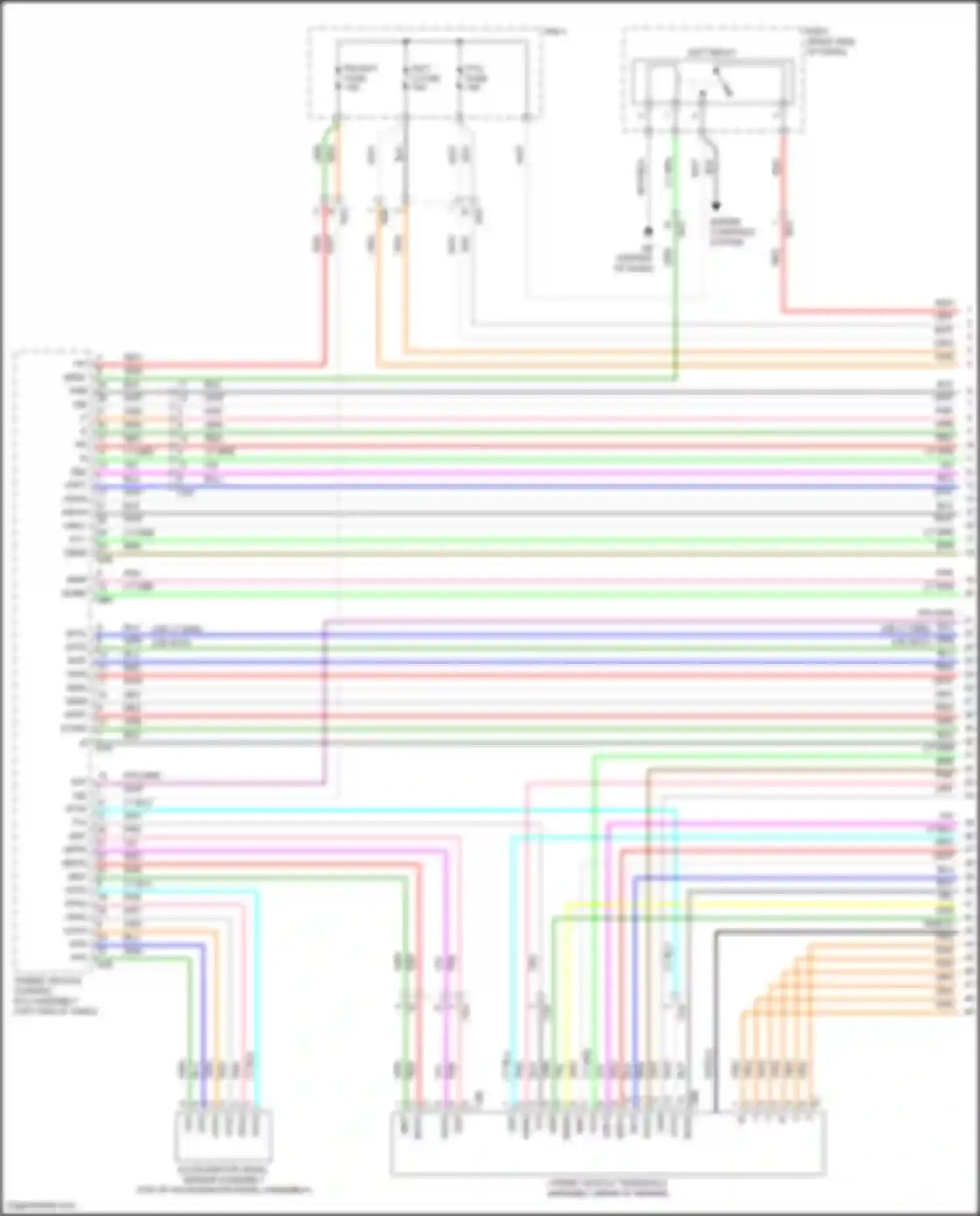 Camry Toyota XV70 facelift (2020-2024): 2.5l hybrid, transmission circuit (1 of 4)