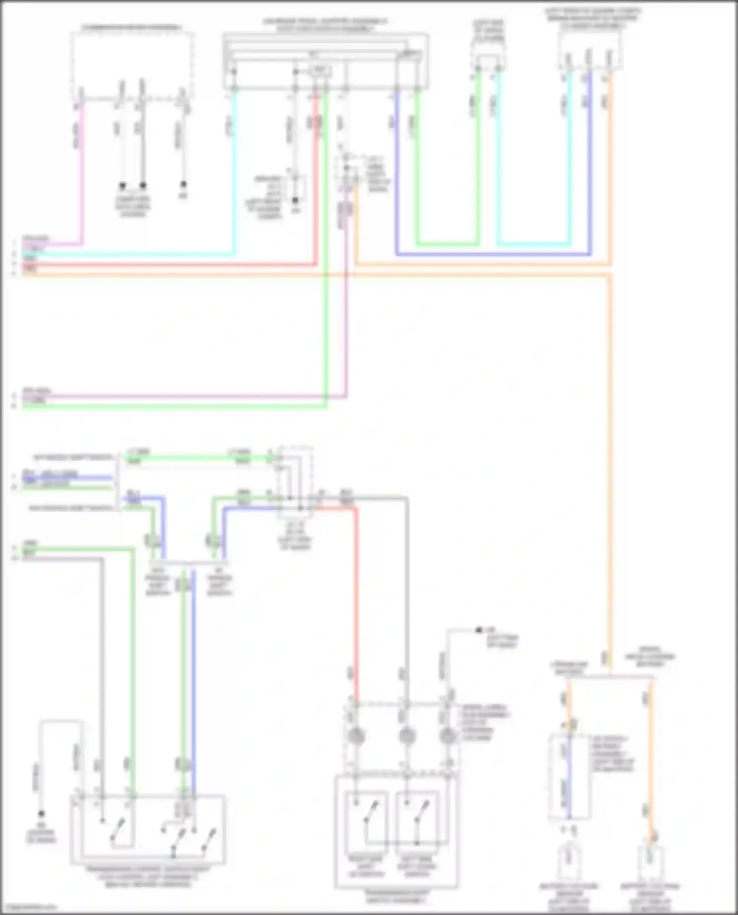 Camry Toyota XV70 facelift (2020-2024): 2.5l hybrid, transmission circuit (4 of 4)