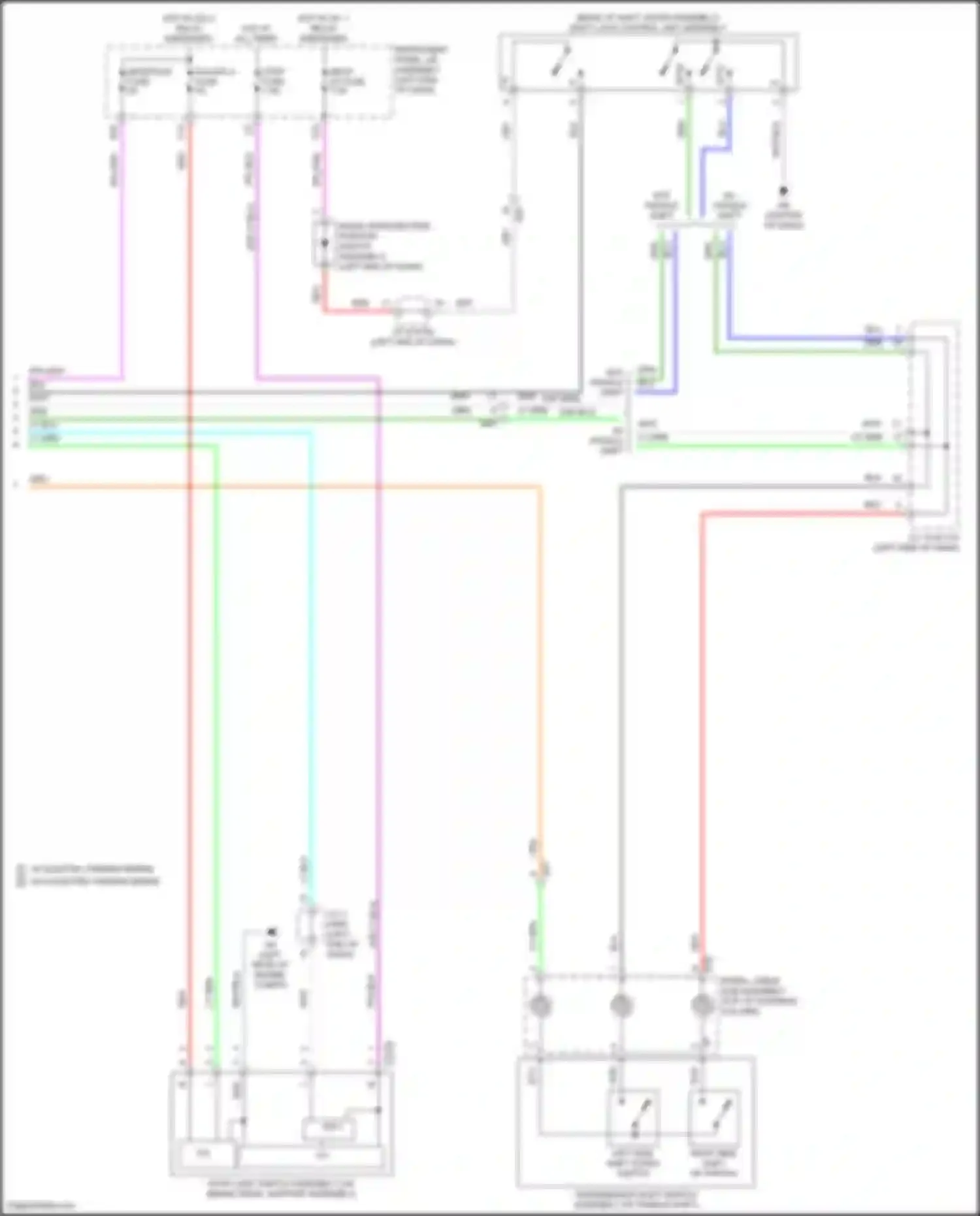 Camry Toyota XV70 facelift (2020-2024): 2.5l, transmission circuit (3 of 3)