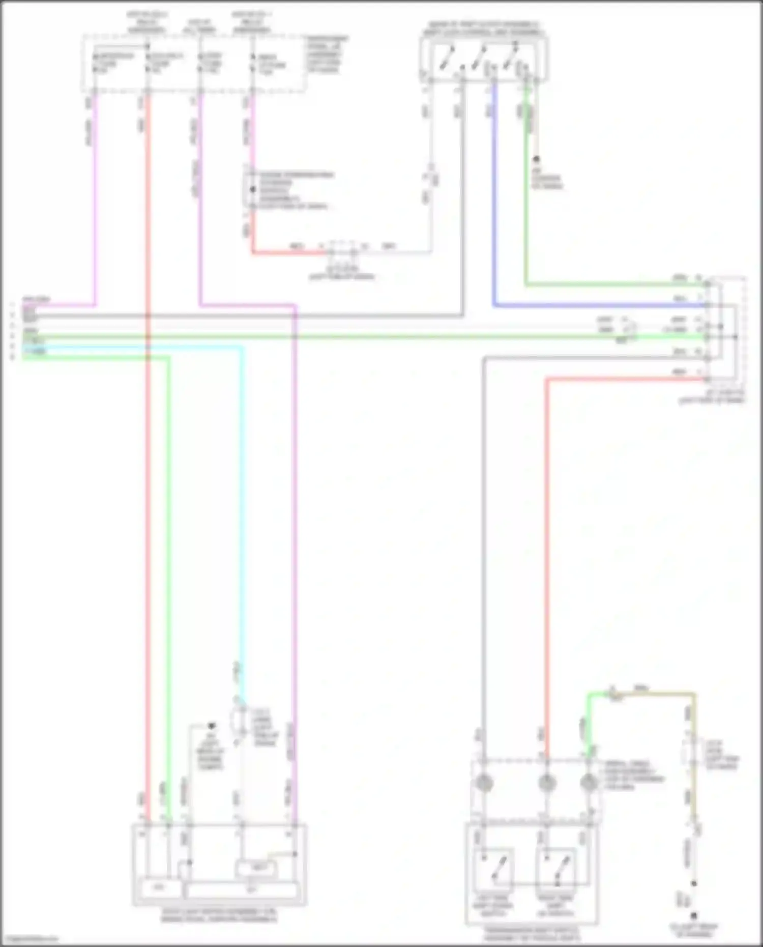 Camry Toyota XV70 facelift (2020-2024): 3.5l, transmission circuit (3 of 3)