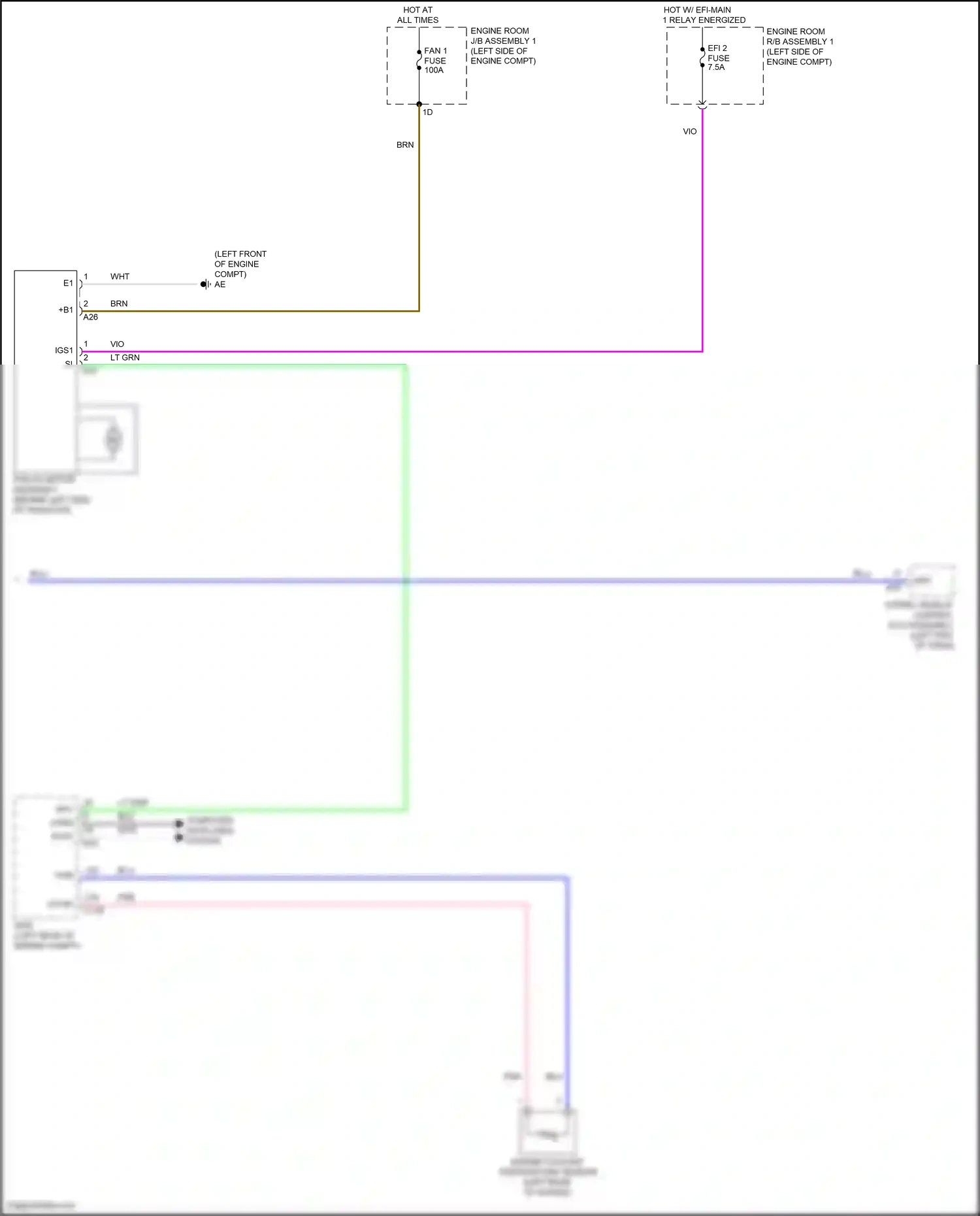 Wiring diagram computer data lines system for Toyota Camry XV70 facelift (2020-2024) (77 of 133)