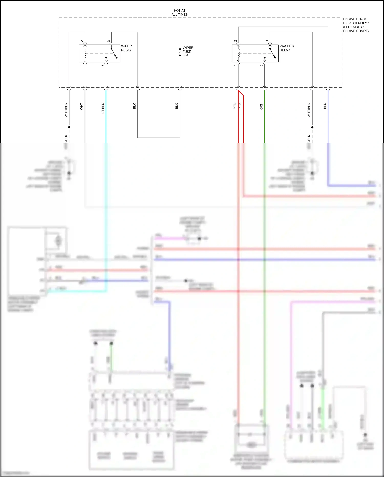 Wiring diagram computer data lines system for Toyota Camry XV70 facelift (2020-2024) (99 of 133)