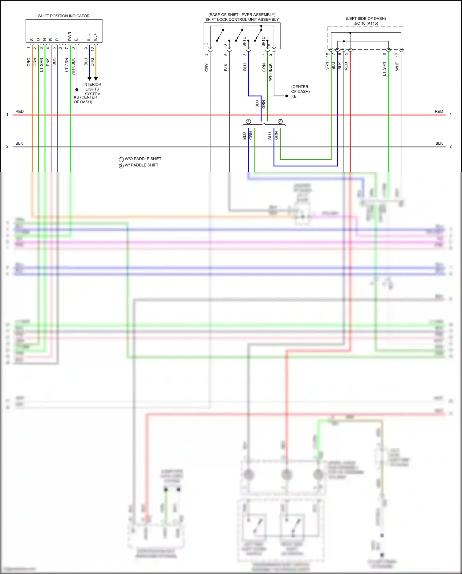 Wiring diagram computer data lines system for Toyota Camry XV70 facelift (2020-2024) (130 of 133)