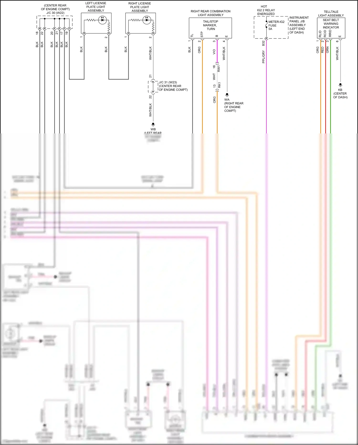 Wiring diagram computer data lines system for Toyota Camry XV70 facelift (2020-2024) (62 of 133)