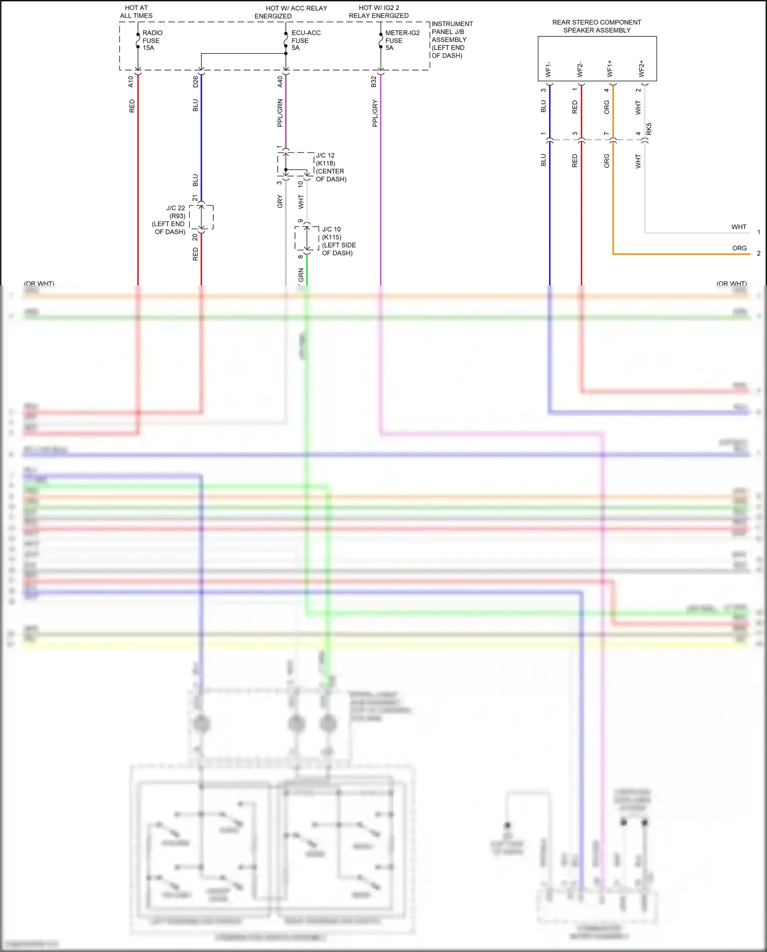 Wiring diagram computer data lines system for Toyota Camry XV70 facelift (2020-2024) (17 of 133)