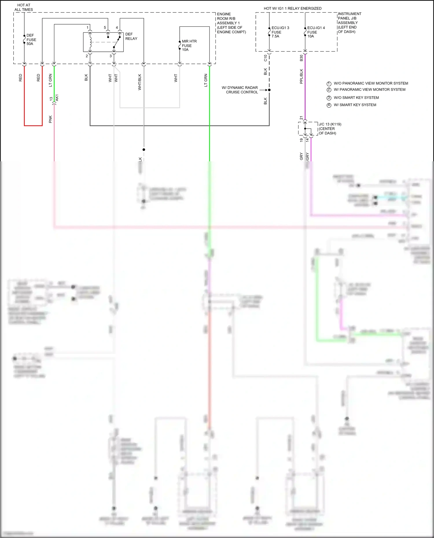 Wiring diagram computer data lines system for Toyota Camry XV70 facelift (2020-2024) (41 of 133)