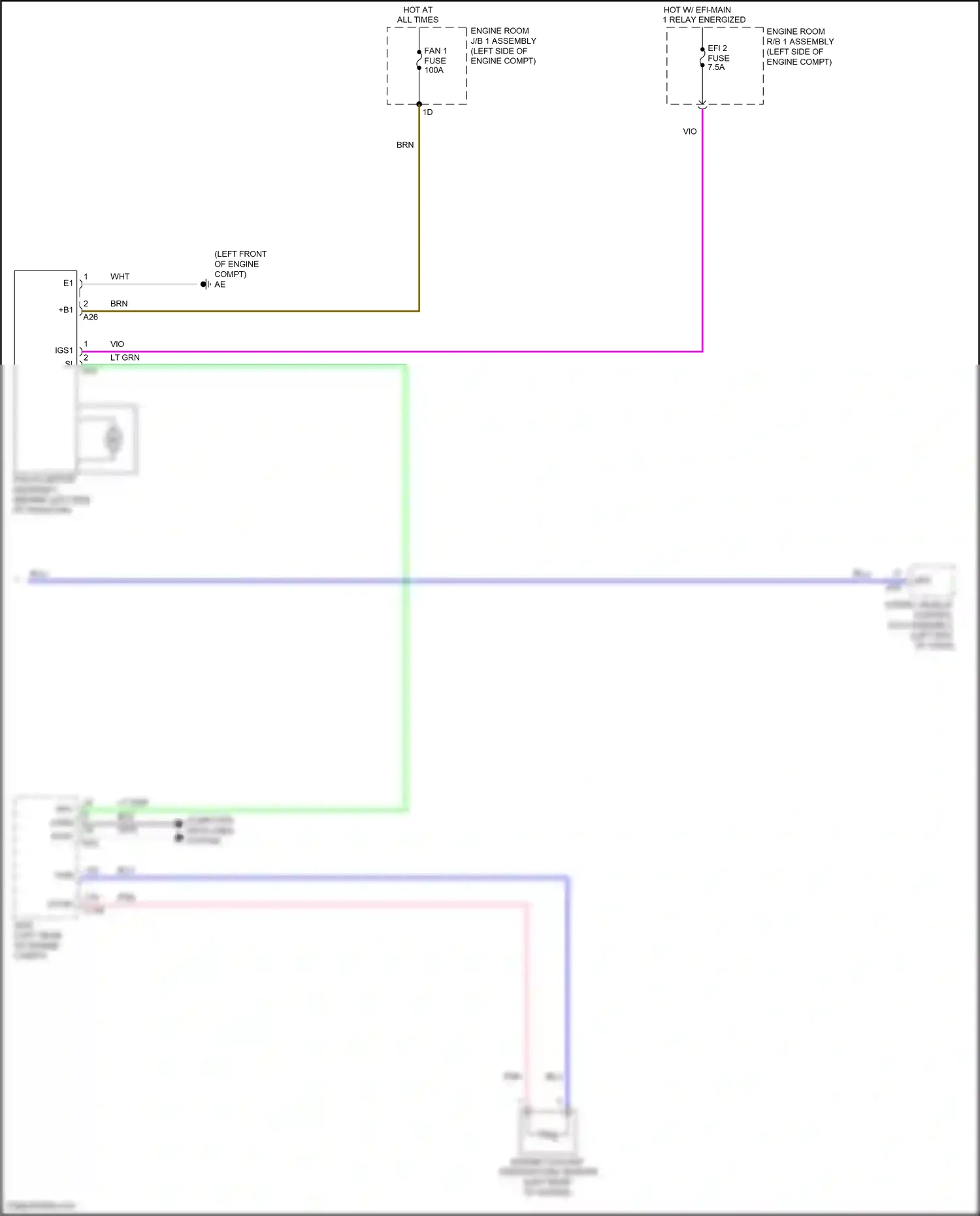 Wiring diagram computer data lines system for Toyota Camry XV70 (2017-2021) (45 of 127)