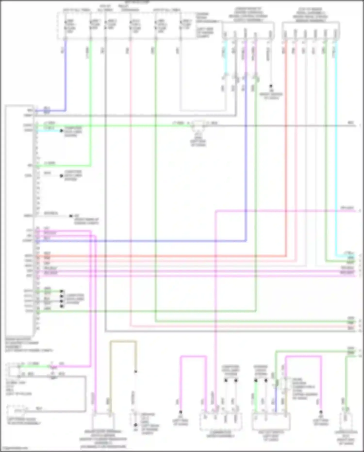 Camry Toyota XV80 (2024-2024): Anti-lock brakes circuit (1 of 3)
