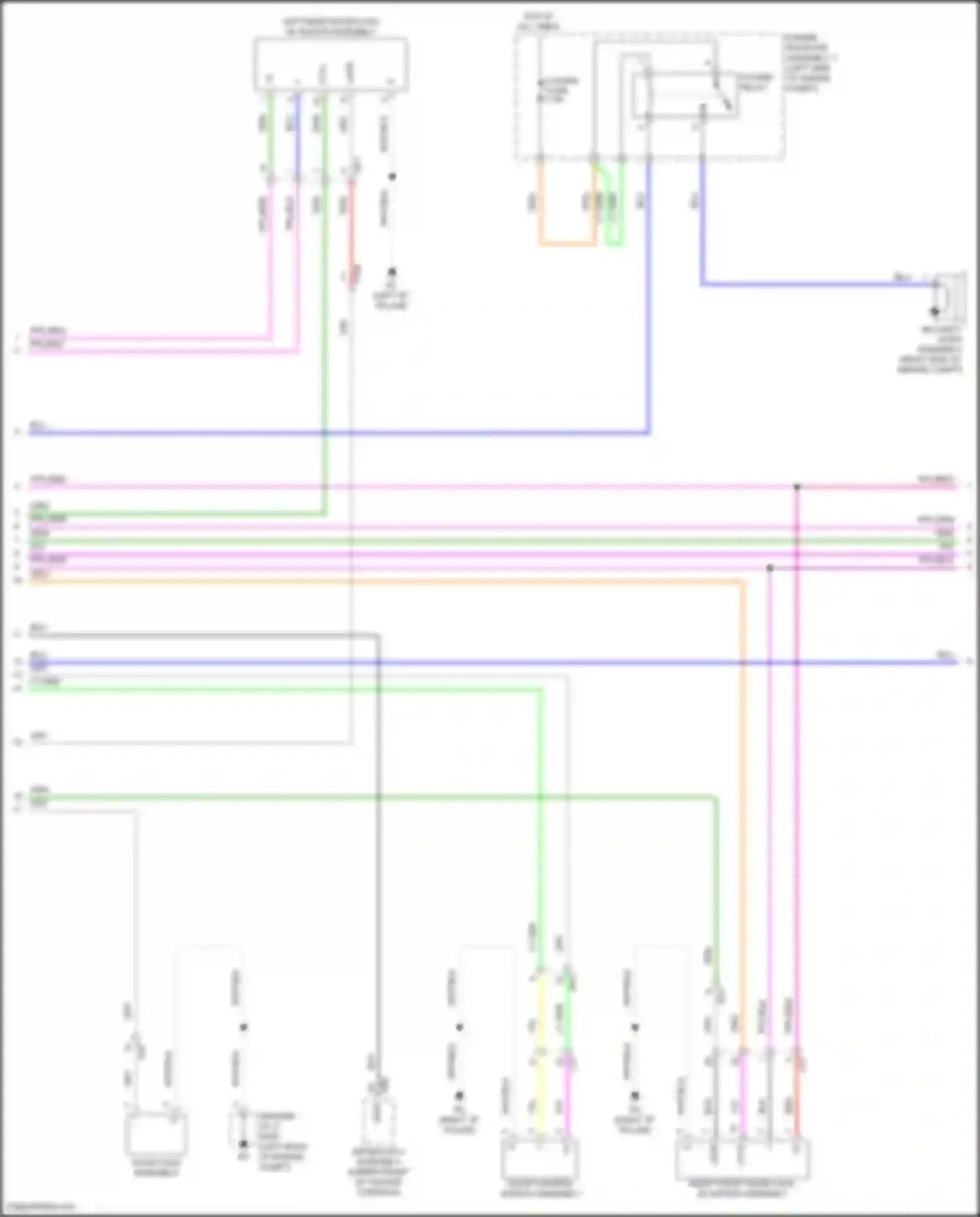 Camry Toyota XV80 (2024-2024): Forced entry circuit (2 of 5)