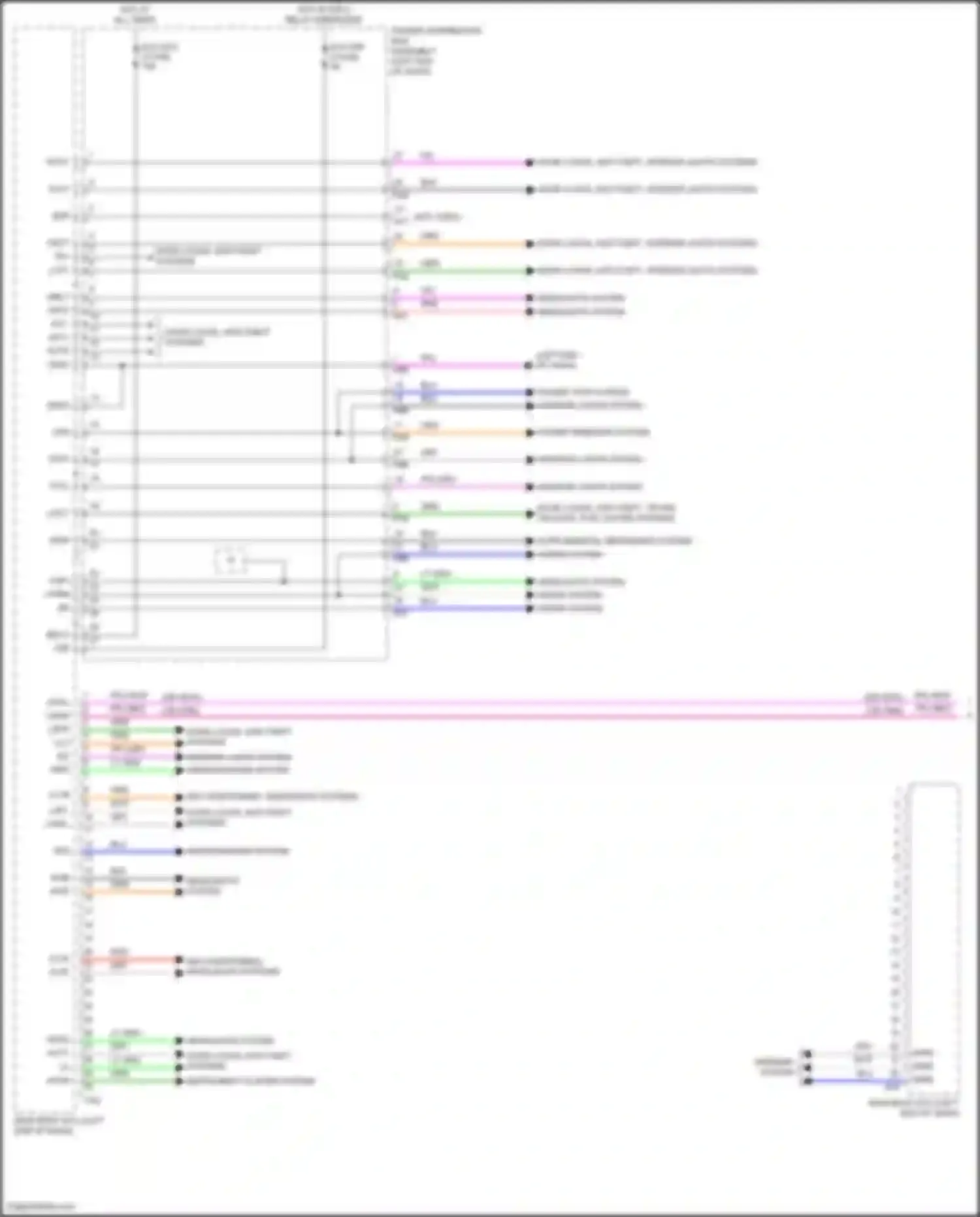 Camry Toyota XV80 (2024-2024): Body control modules circuit (1 of 2)
