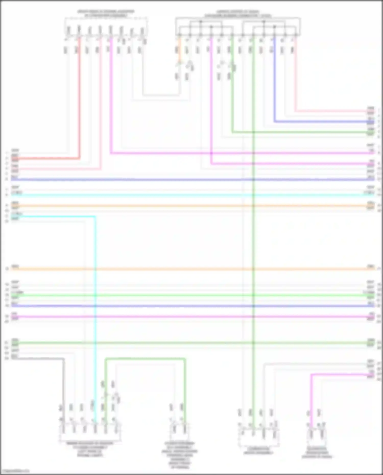 Camry Toyota XV80 (2024-2024): Computer data lines circuit (3 of 7)