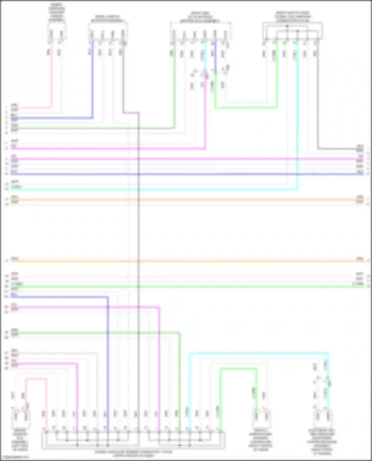 Camry Toyota XV80 (2024-2024): Computer data lines circuit (4 of 7)