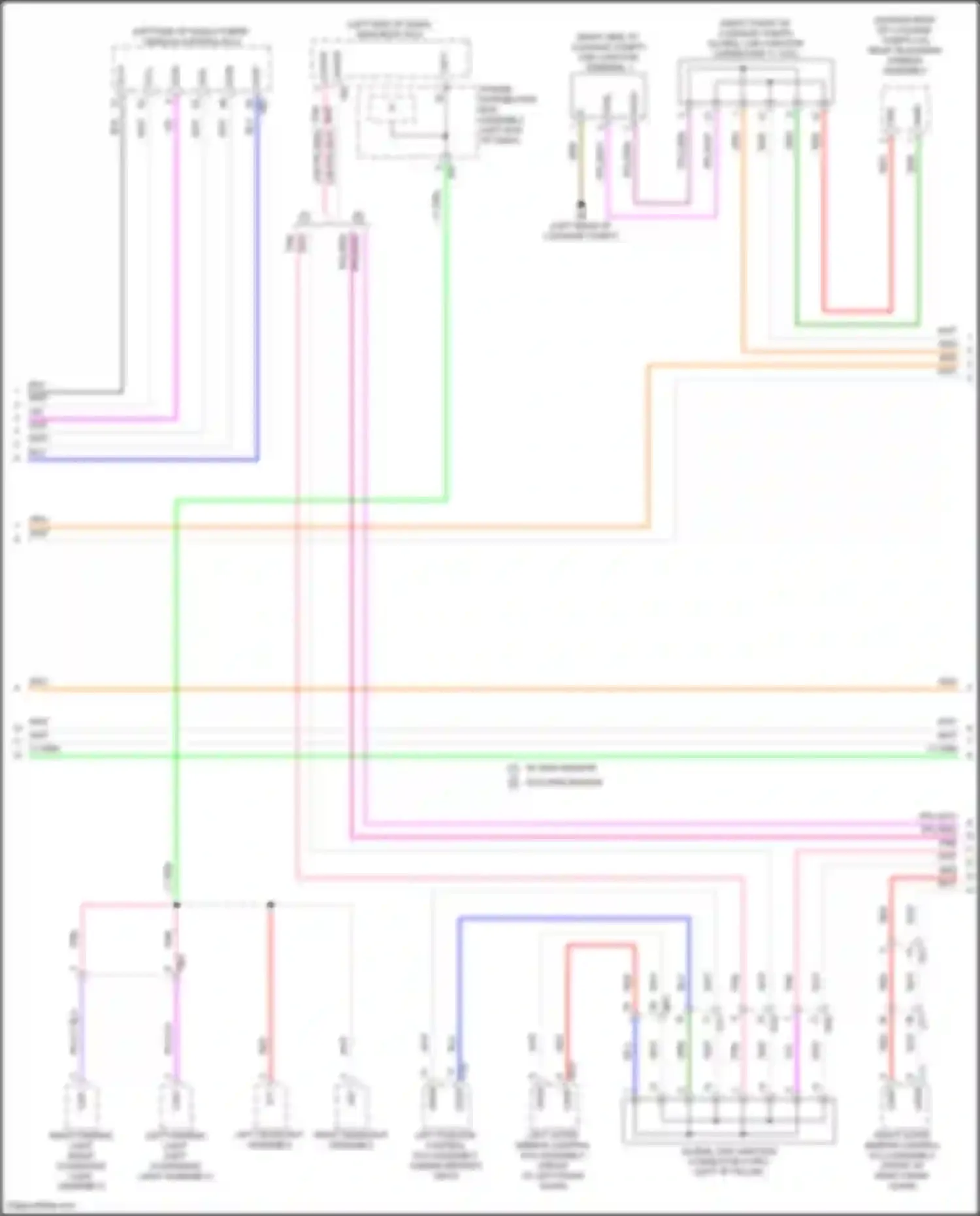 Camry Toyota XV80 (2024-2024): Computer data lines circuit (5 of 7)