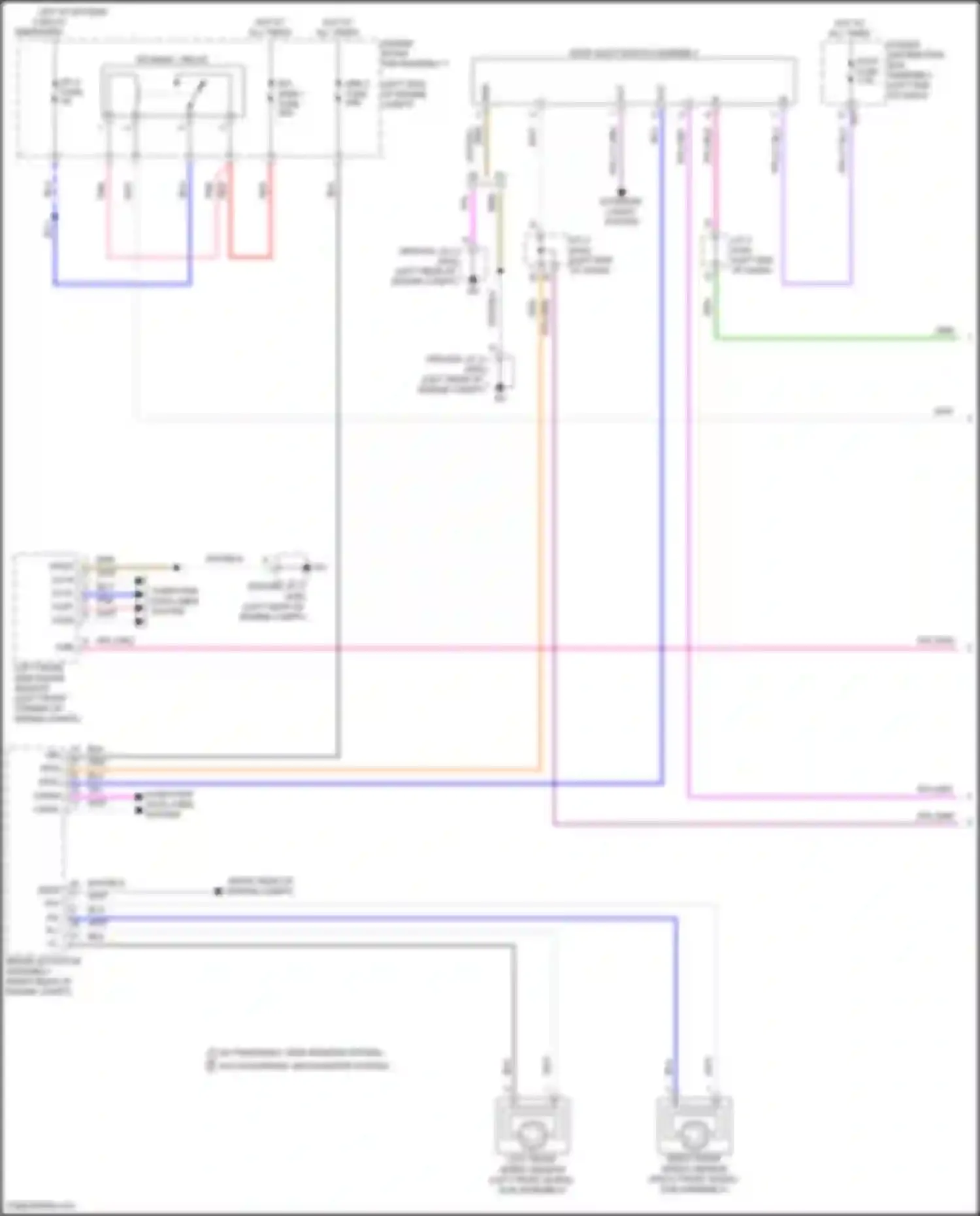 Camry Toyota XV80 (2024-2024): Dynamic laser cruise control circuit (1 of 3)
