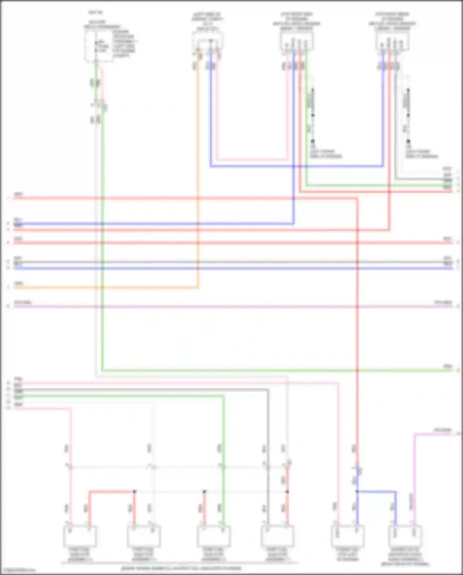 Camry Toyota XV80 (2024-2024): Wiring diagram engine performance 2.5l hybrid, engine controls circuit (6 of 9)