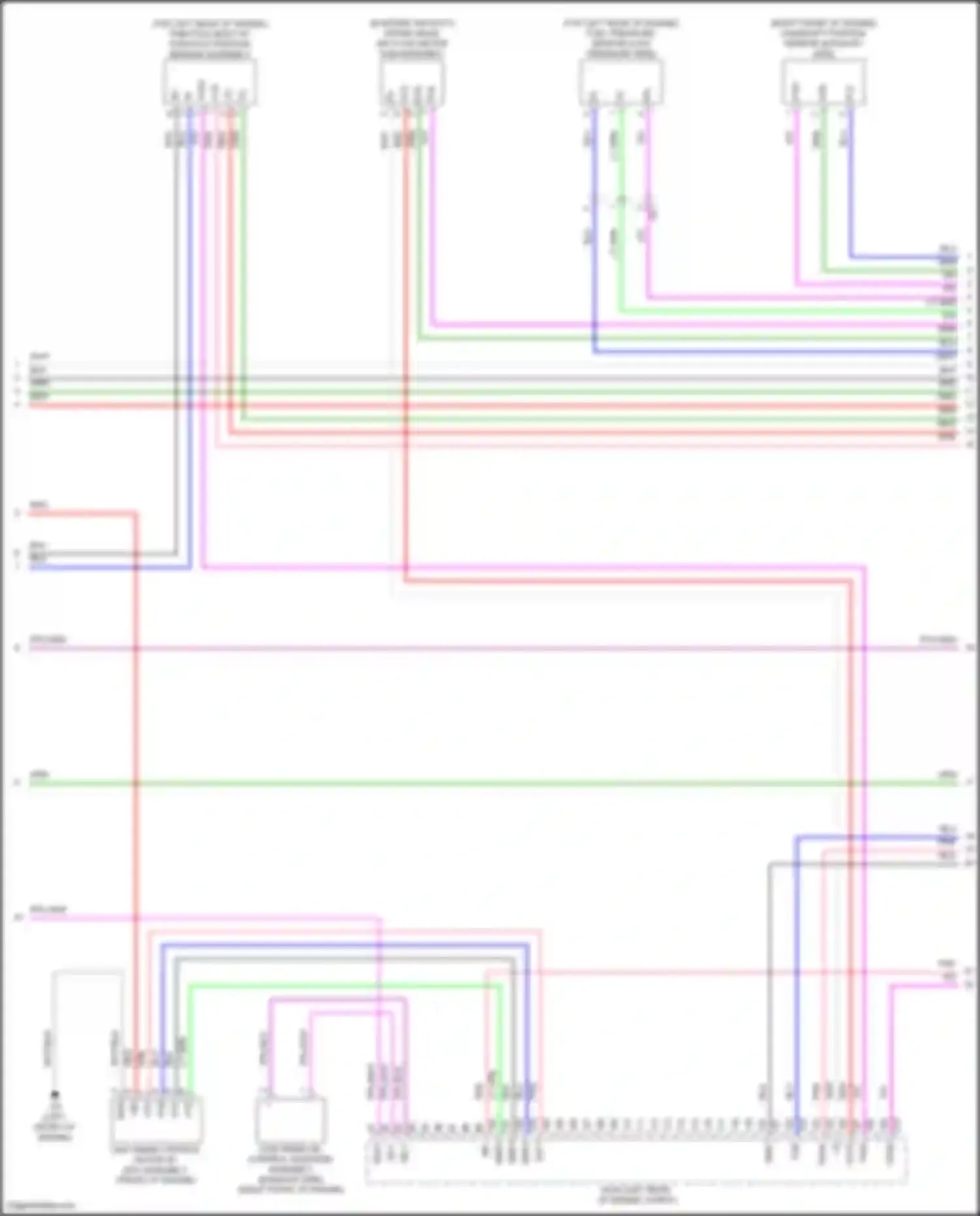 Camry Toyota XV80 (2024-2024): Wiring diagram engine performance 2.5l hybrid, engine controls circuit (7 of 9)