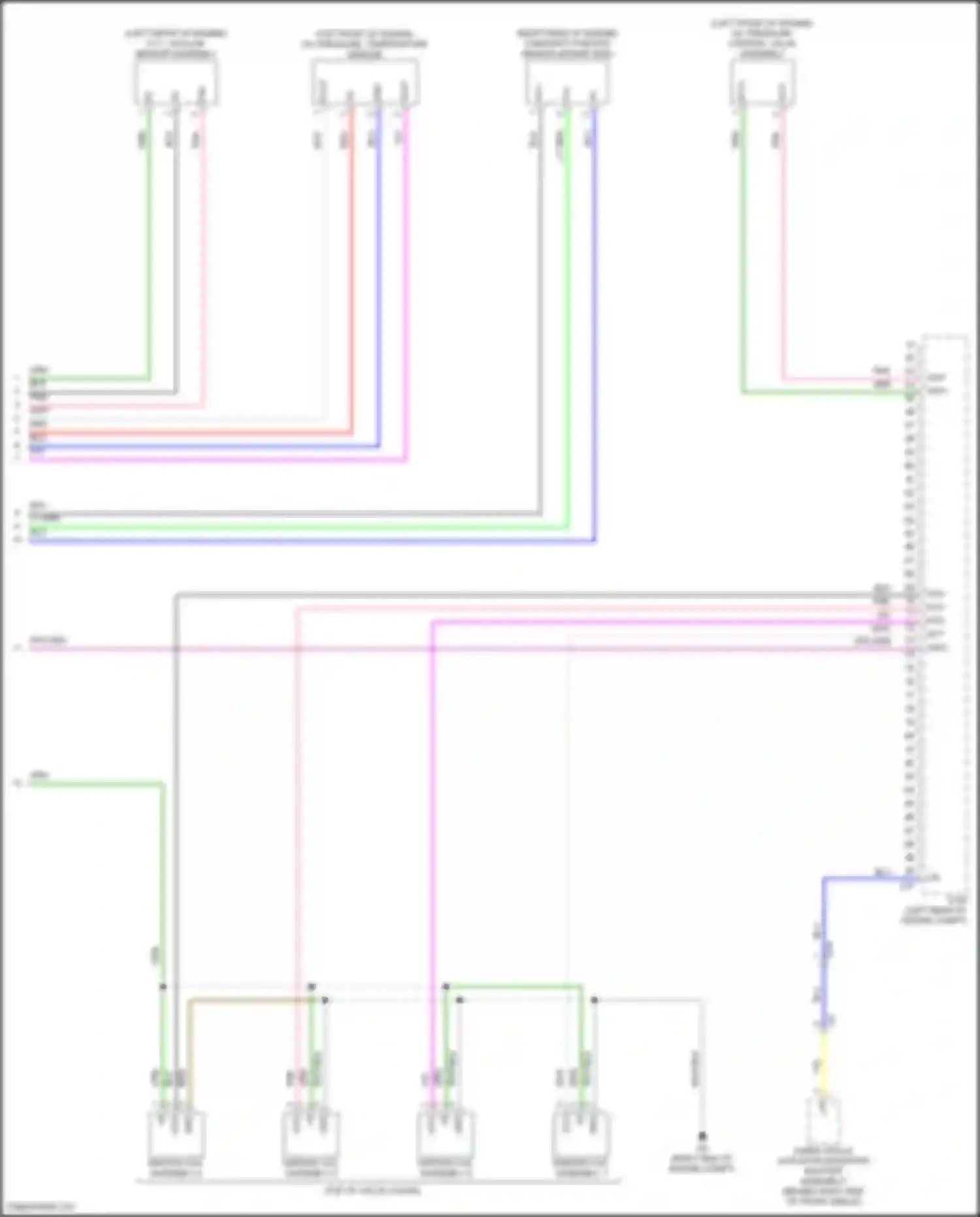Camry Toyota XV80 (2024-2024): Wiring diagram engine performance 2.5l hybrid, engine controls circuit (9 of 9)