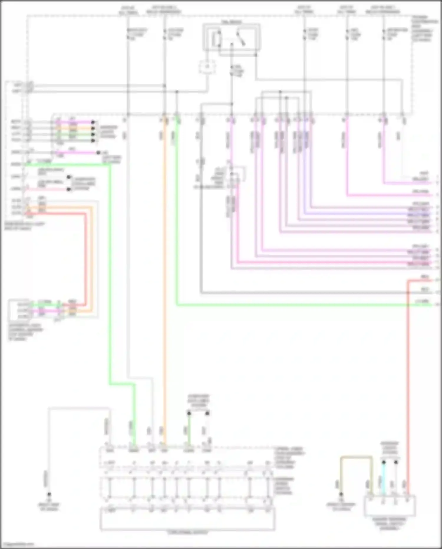 Camry Toyota XV80 (2024-2024): Exterior lamps circuit (1 of 4)