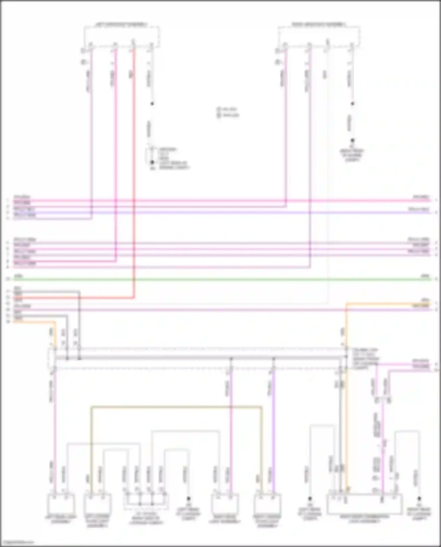 Camry Toyota XV80 (2024-2024): Exterior lamps circuit (3 of 4)