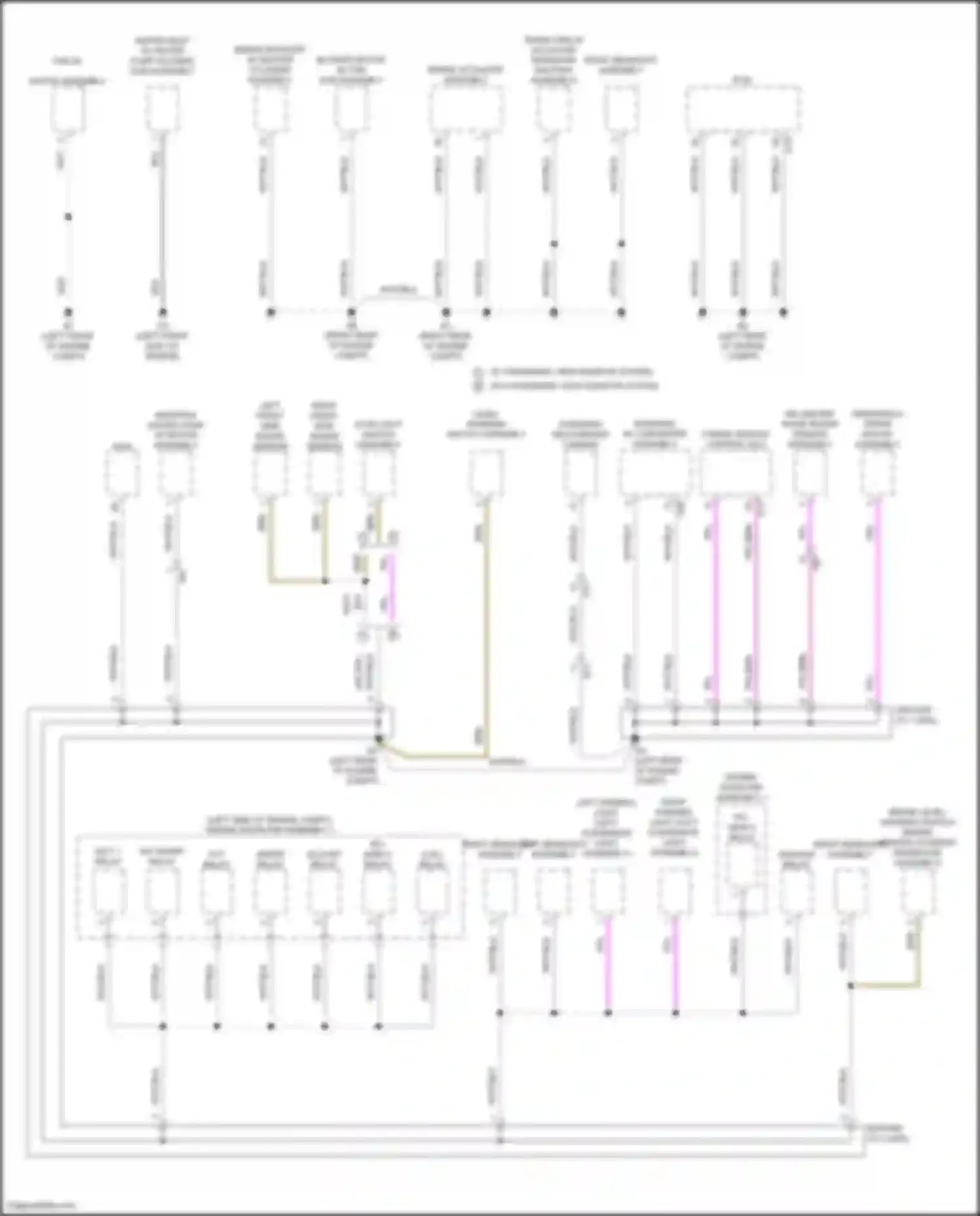 Camry Toyota XV80 (2024-2024): Ground distribution circuit (3 of 5)