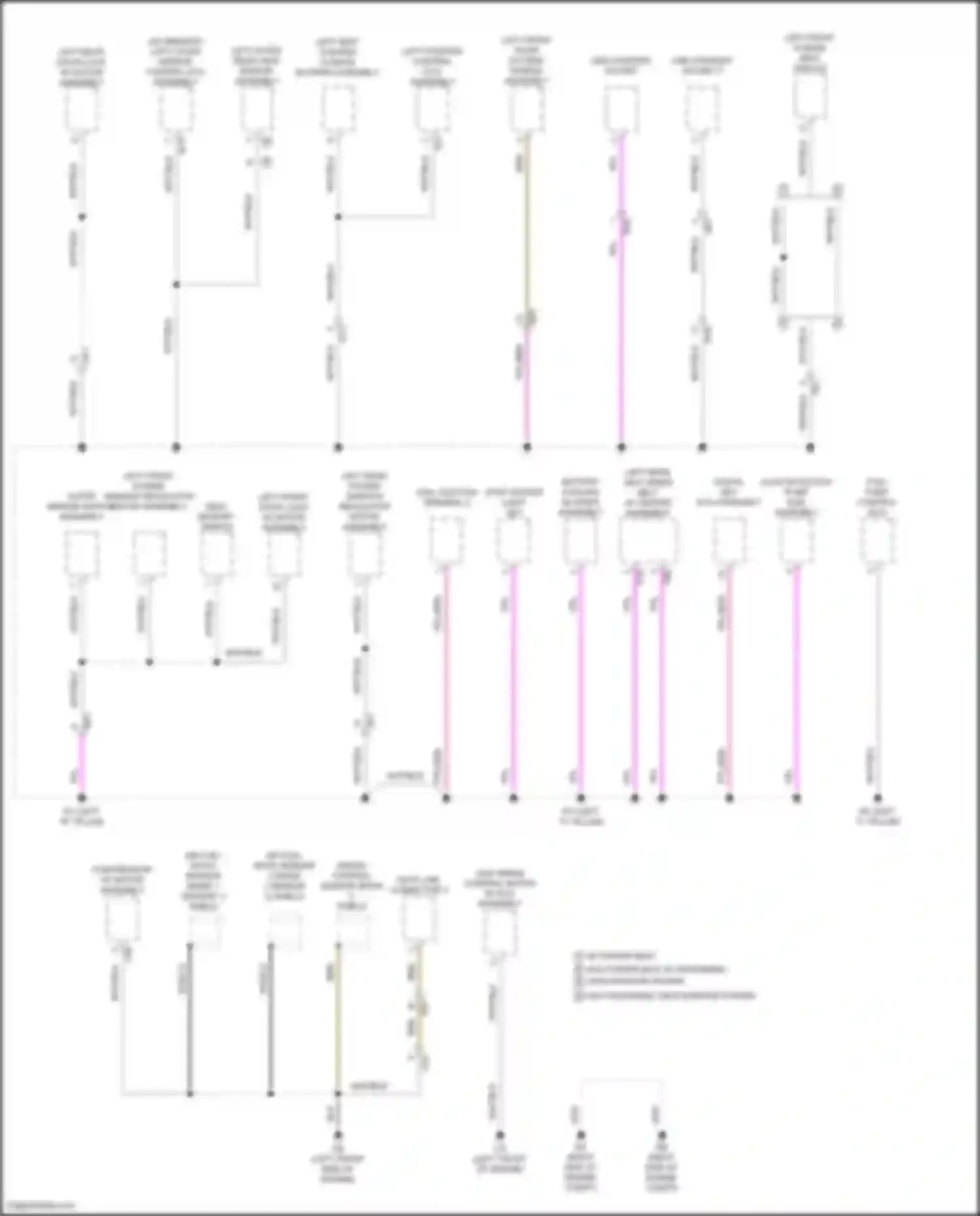 Camry Toyota XV80 (2024-2024): Ground distribution circuit (5 of 5)