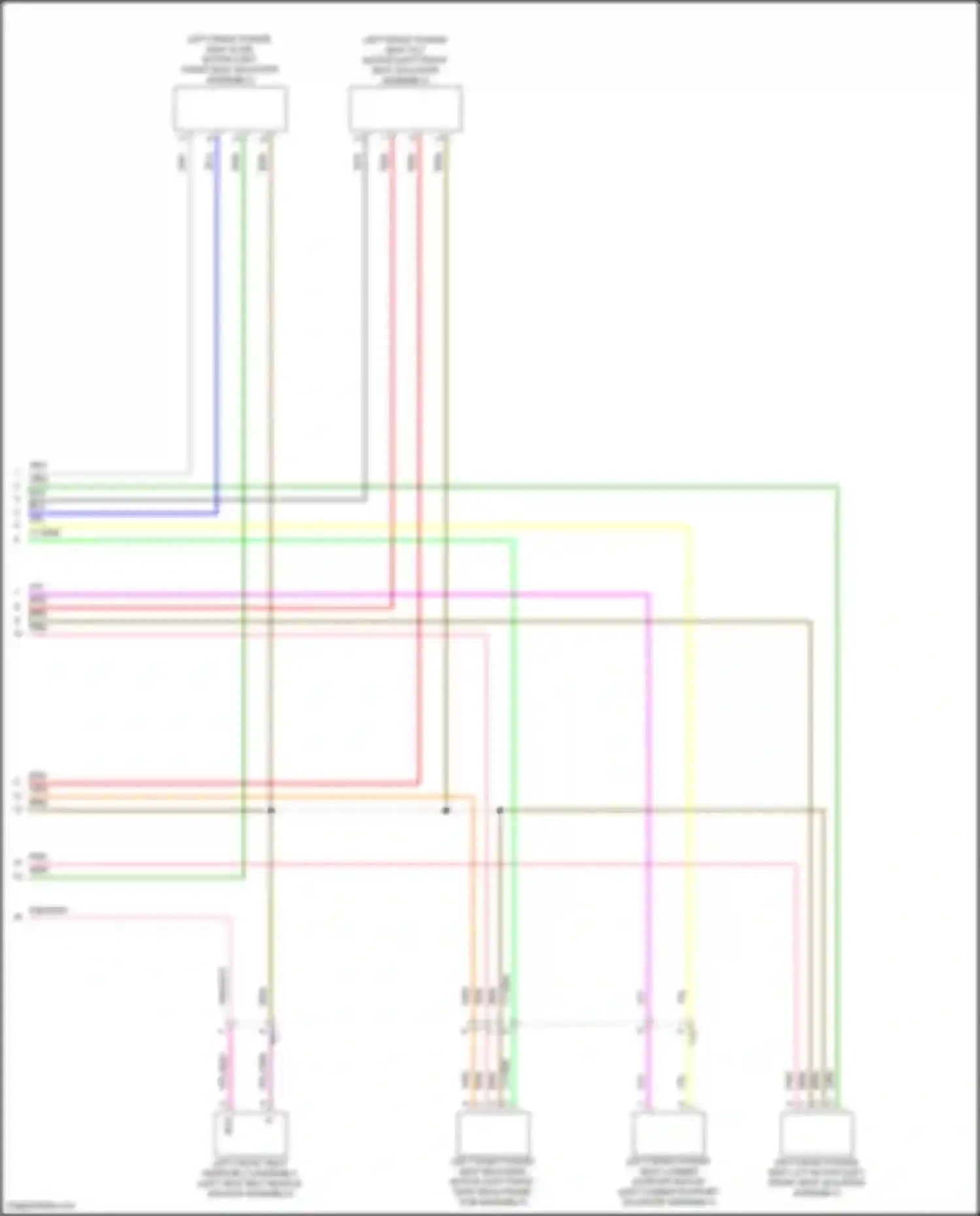 Camry Toyota XV80 (2024-2024): Memory seat circuit (2 of 2)