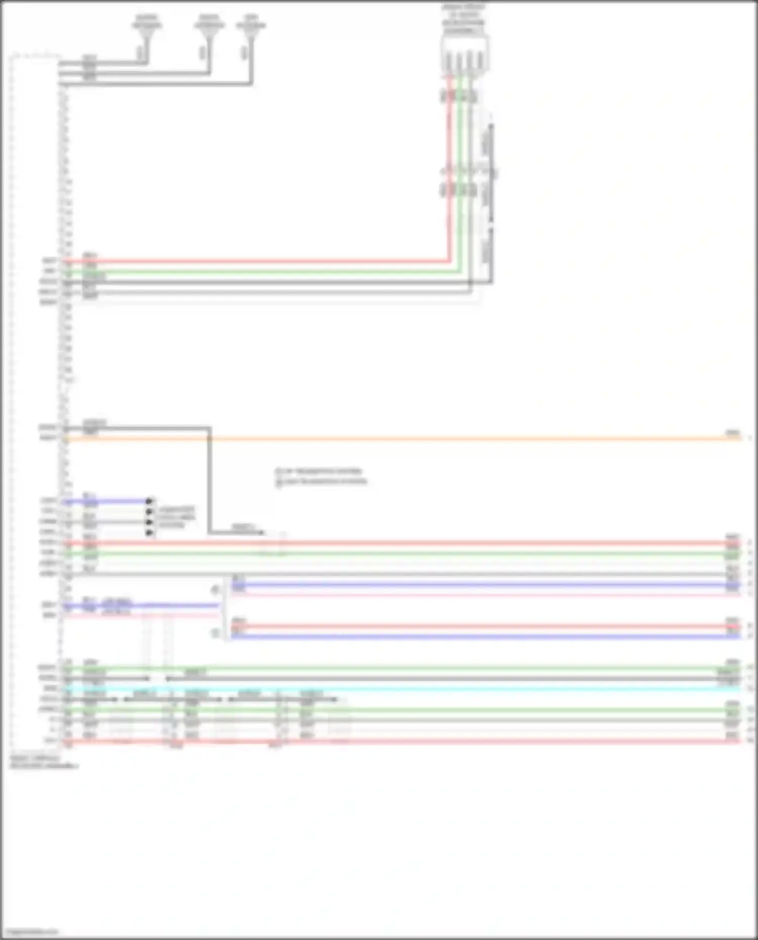 Camry Toyota XV80 (2024-2024): Navigation circuit, w/ built-in amplifier (1 of 4)