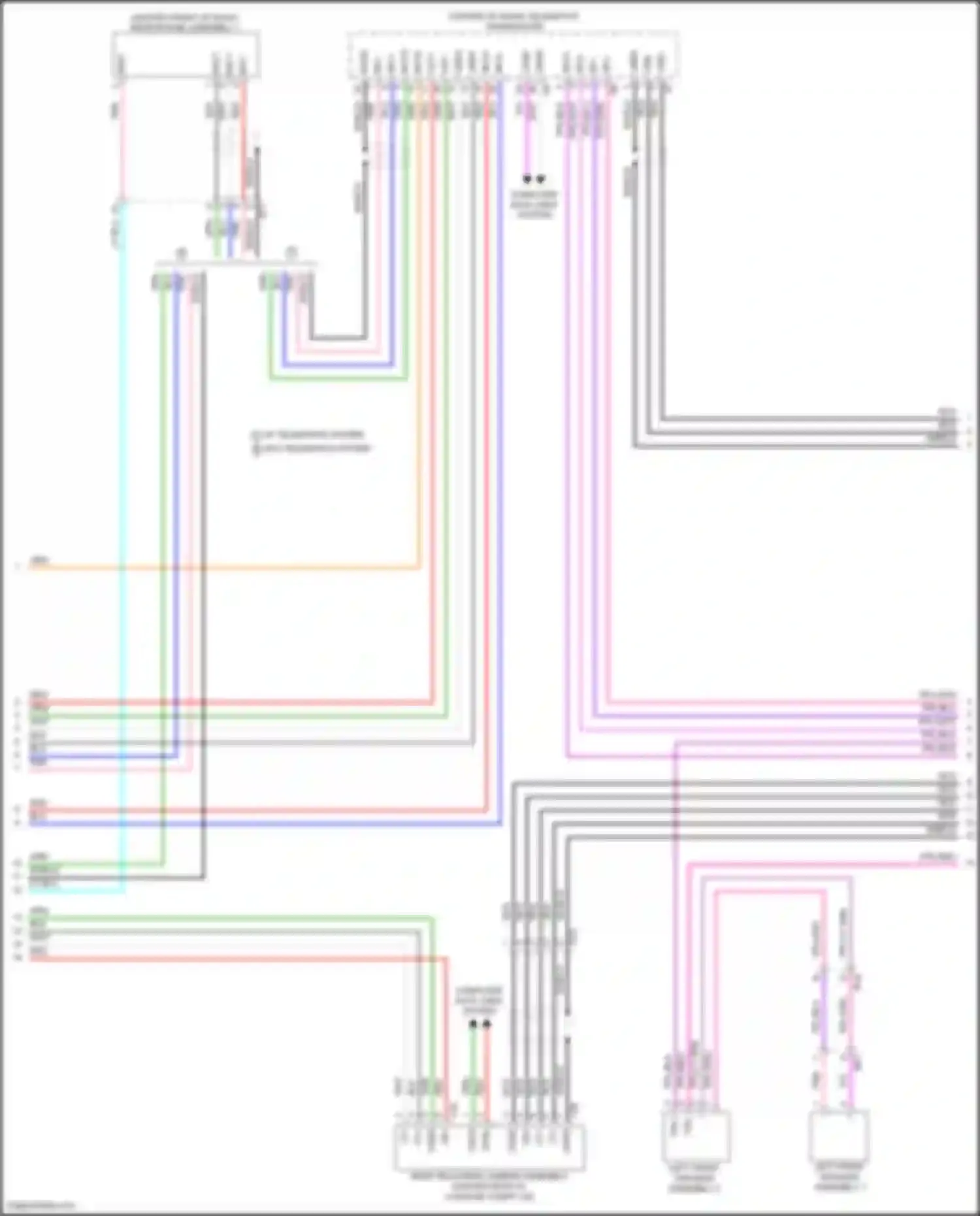 Camry Toyota XV80 (2024-2024): Navigation circuit, w/ built-in amplifier (2 of 4)