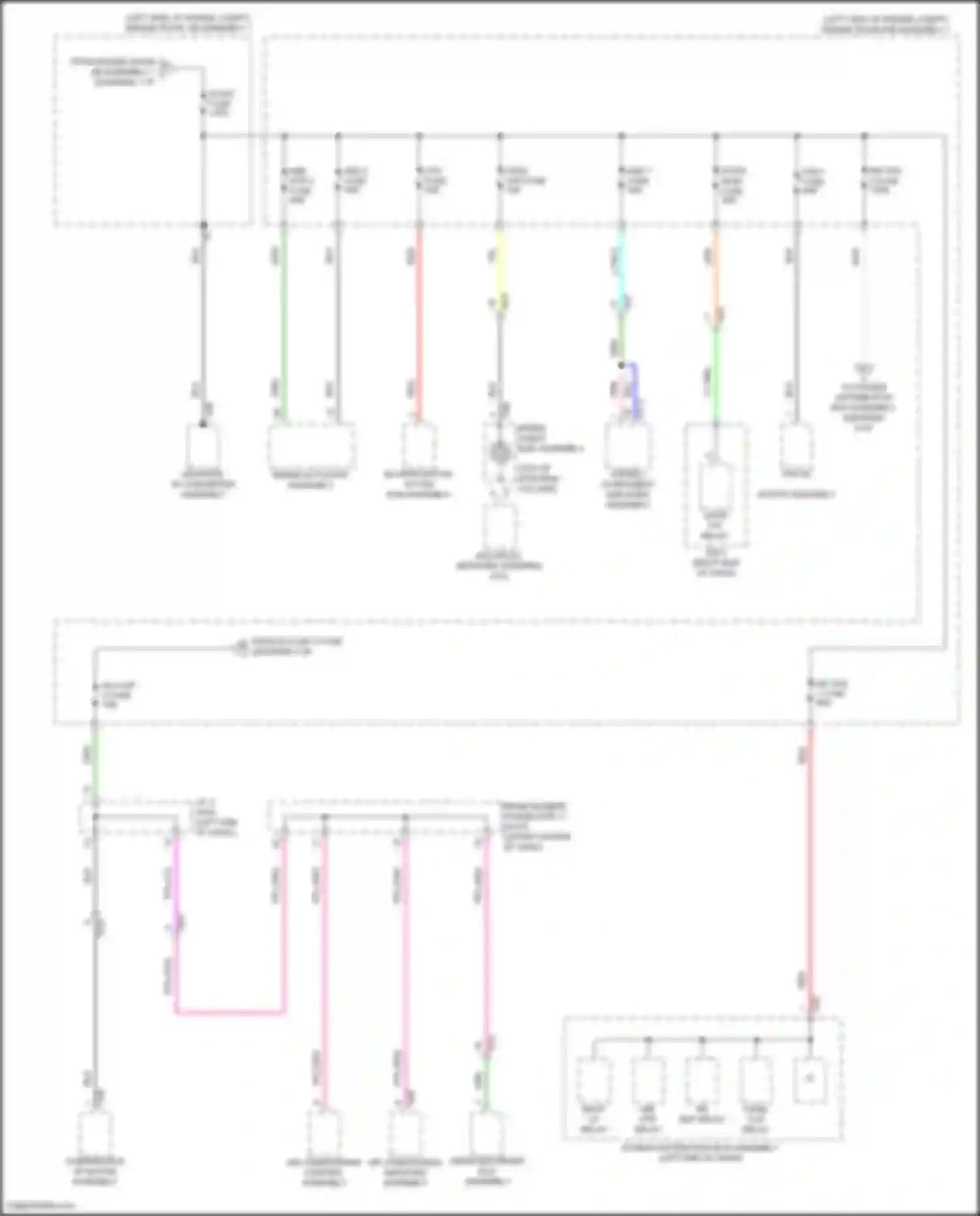 Camry Toyota XV80 (2024-2024): Power distribution circuit (4 of 9)