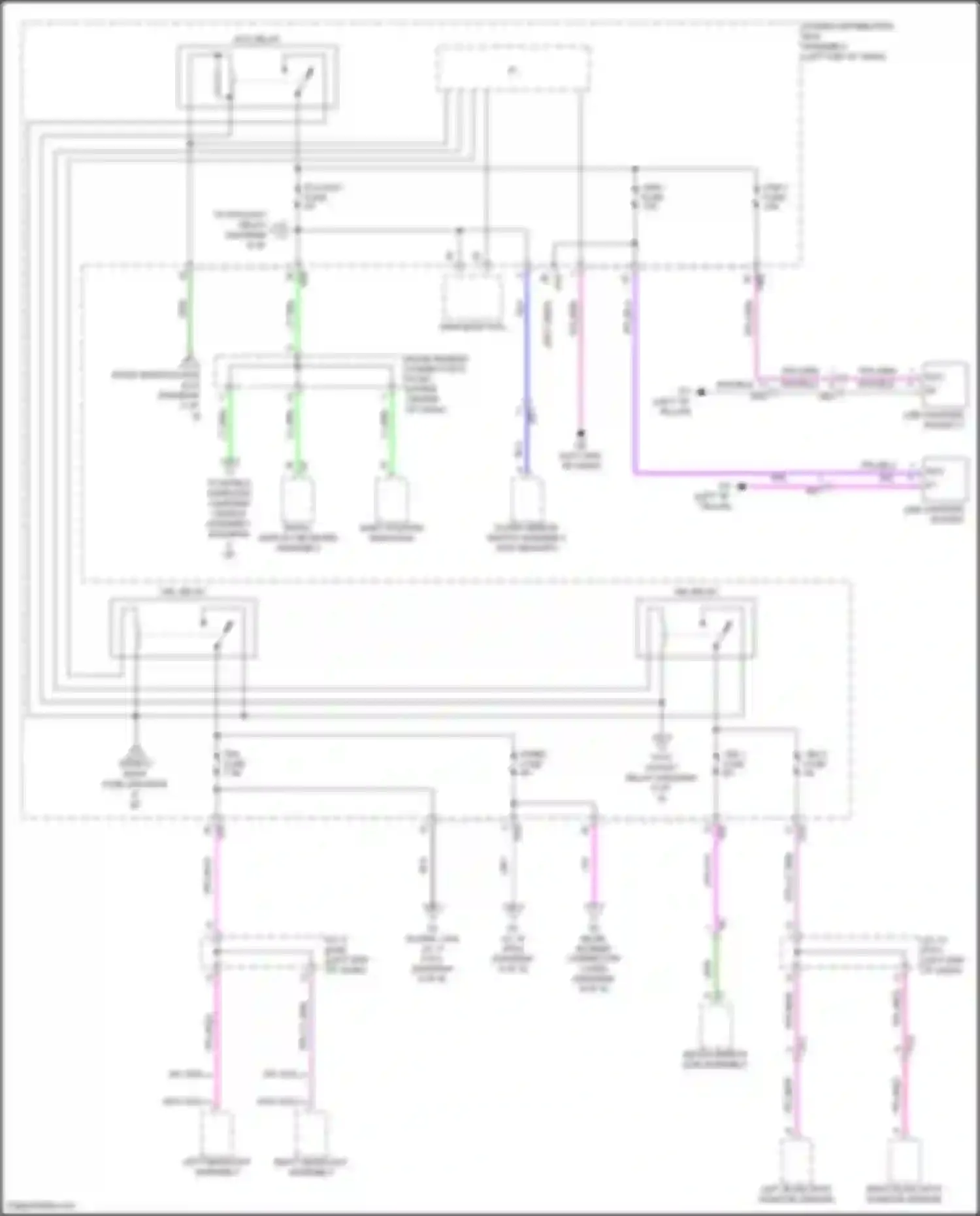 Camry Toyota XV80 (2024-2024): Power distribution circuit (7 of 9)