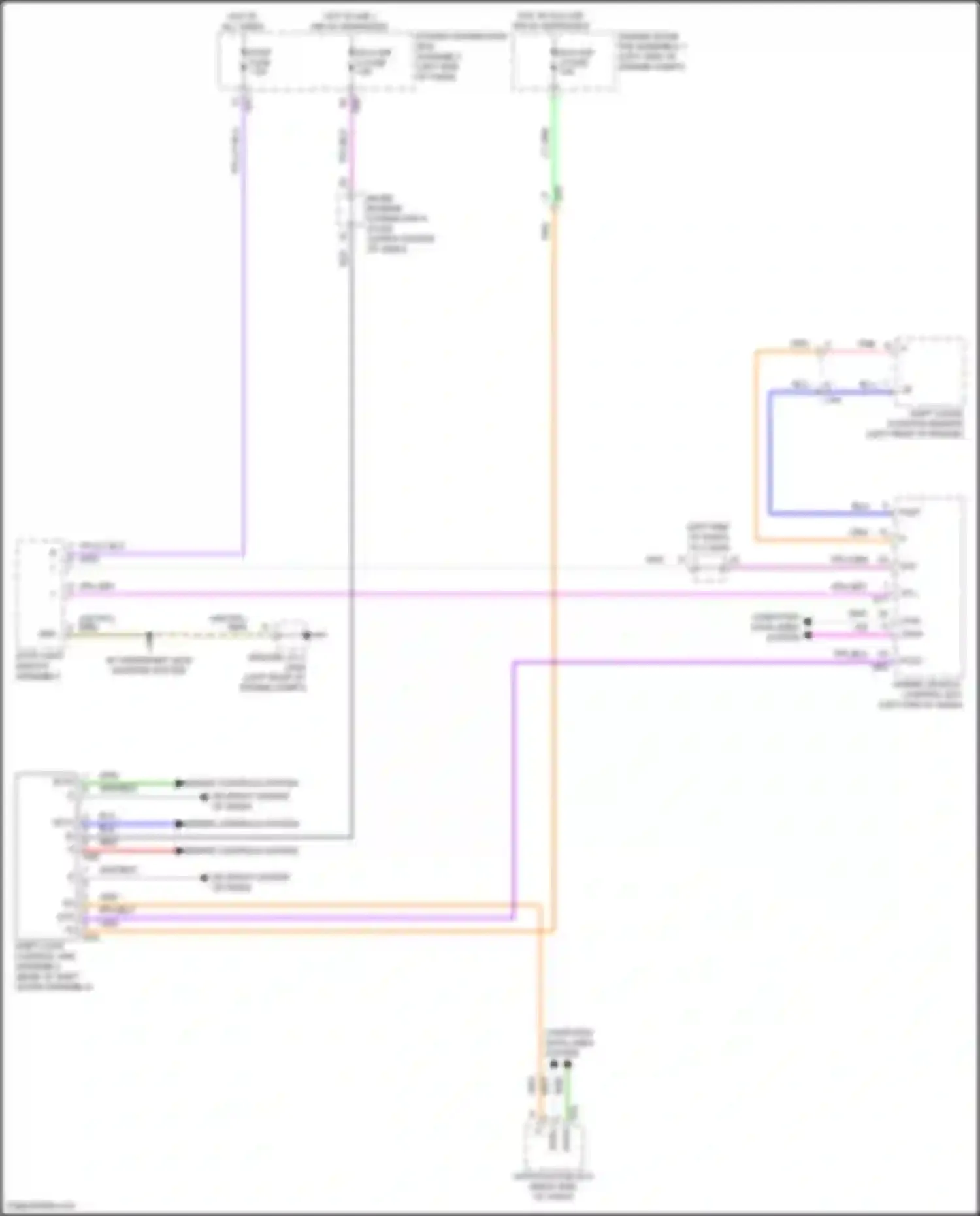Camry Toyota XV80 (2024-2024): Shift interlock circuit
