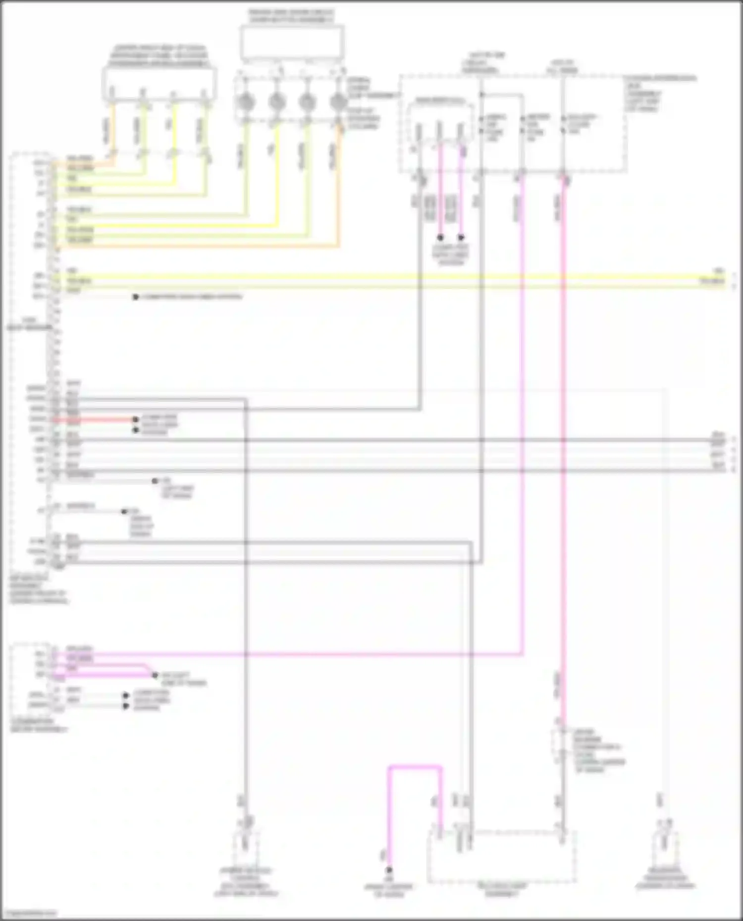 Camry Toyota XV80 (2024-2024): Supplemental restraints circuit (1 of 3)